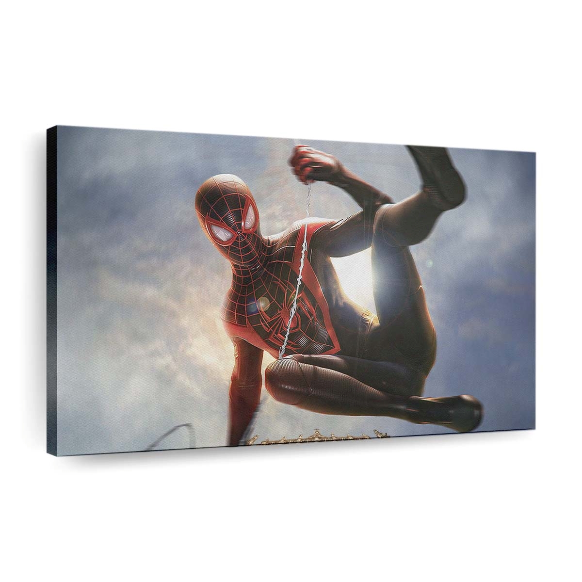 Spider Man Miles Morales Game 2020 Leinwandbild - Wanddeko