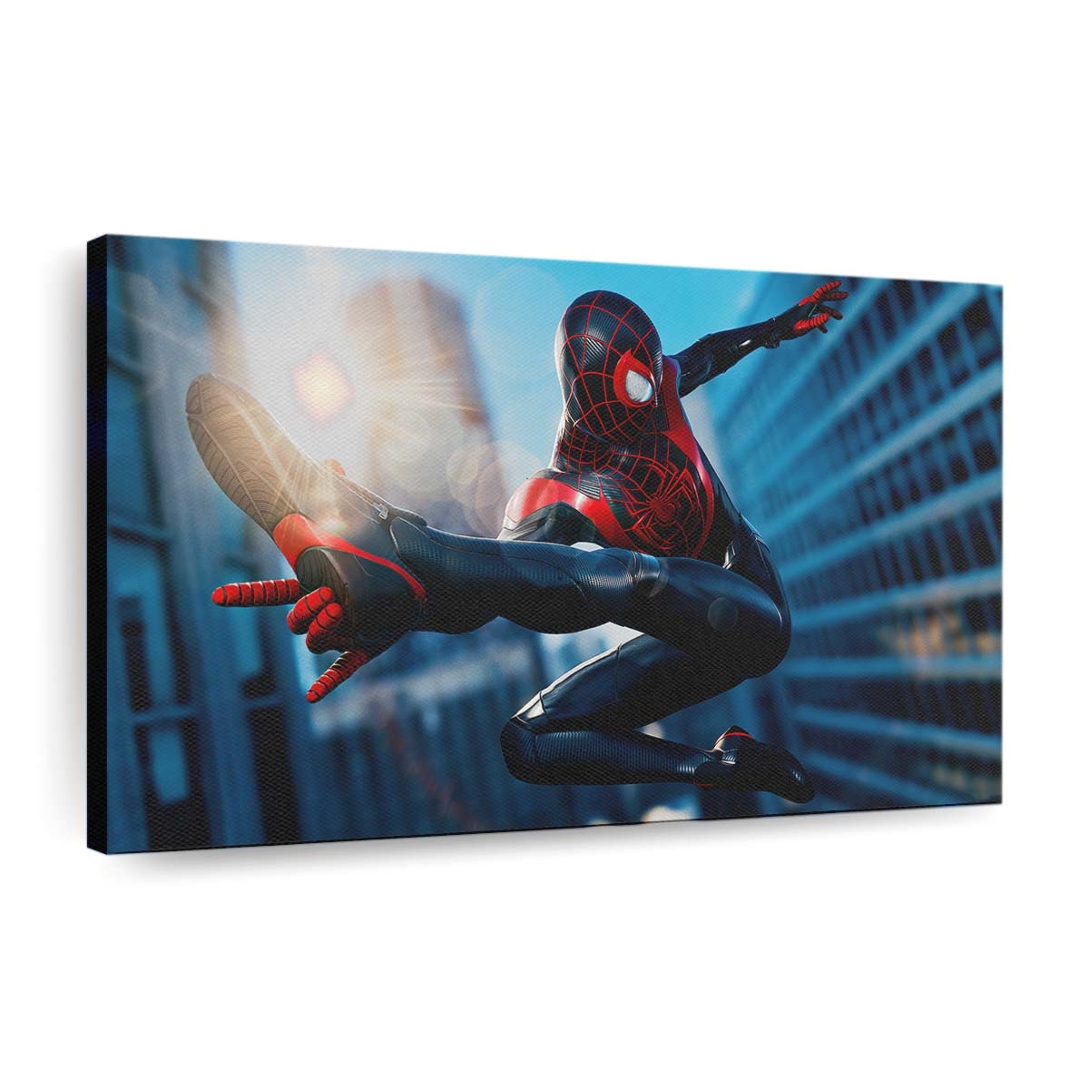 Spider Man Miles Morales Marvel 2020 Leinwandbild - Wanddeko