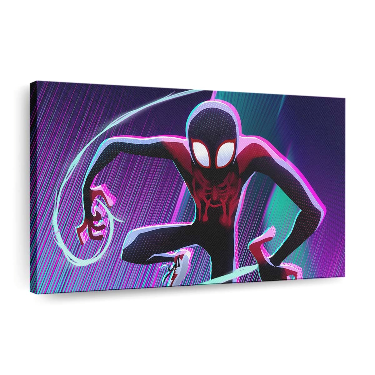 Spider Man Miles New Leinwandbild - Wanddeko