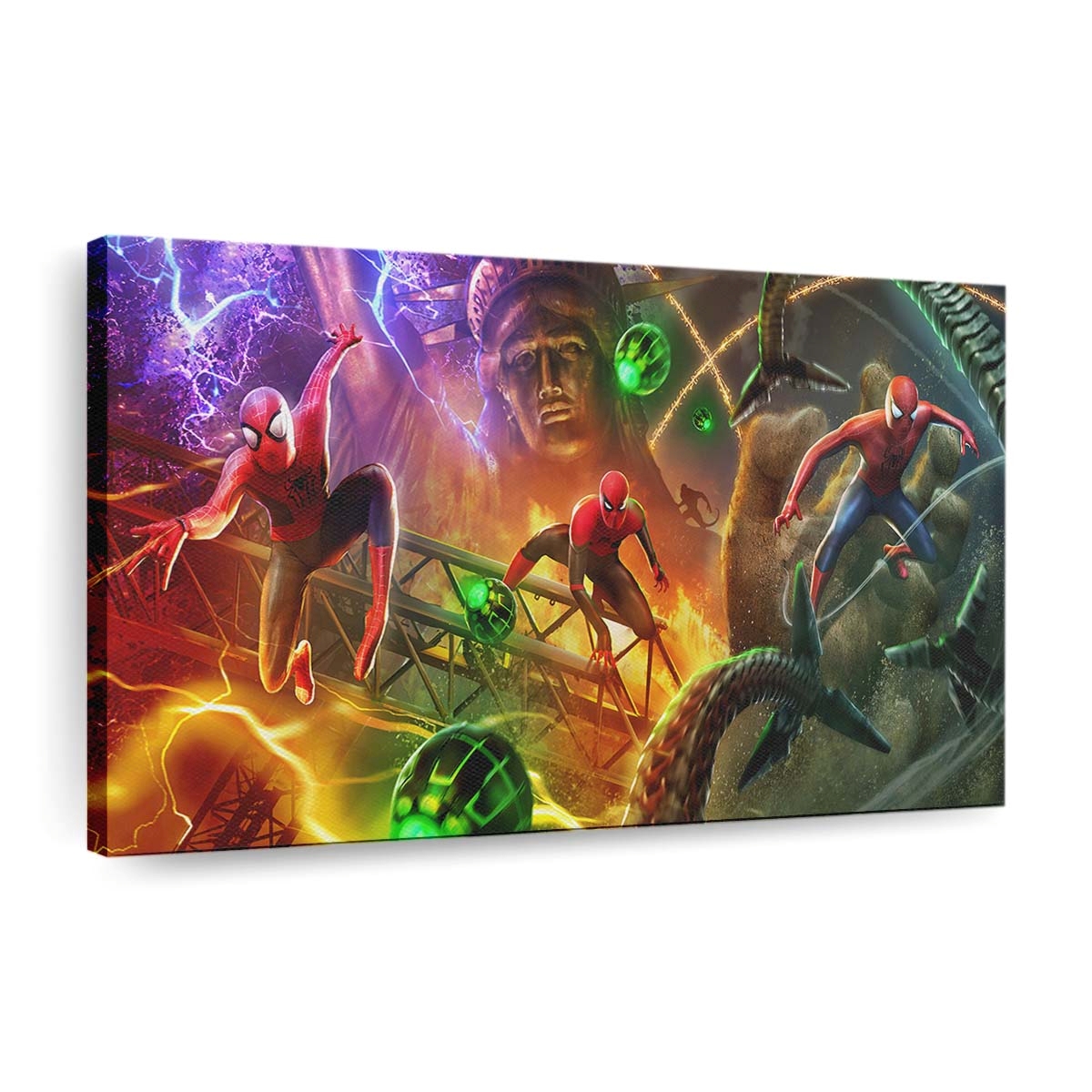 Spider Man: No Way Home 2022 3 Leinwandbild - Wanddeko