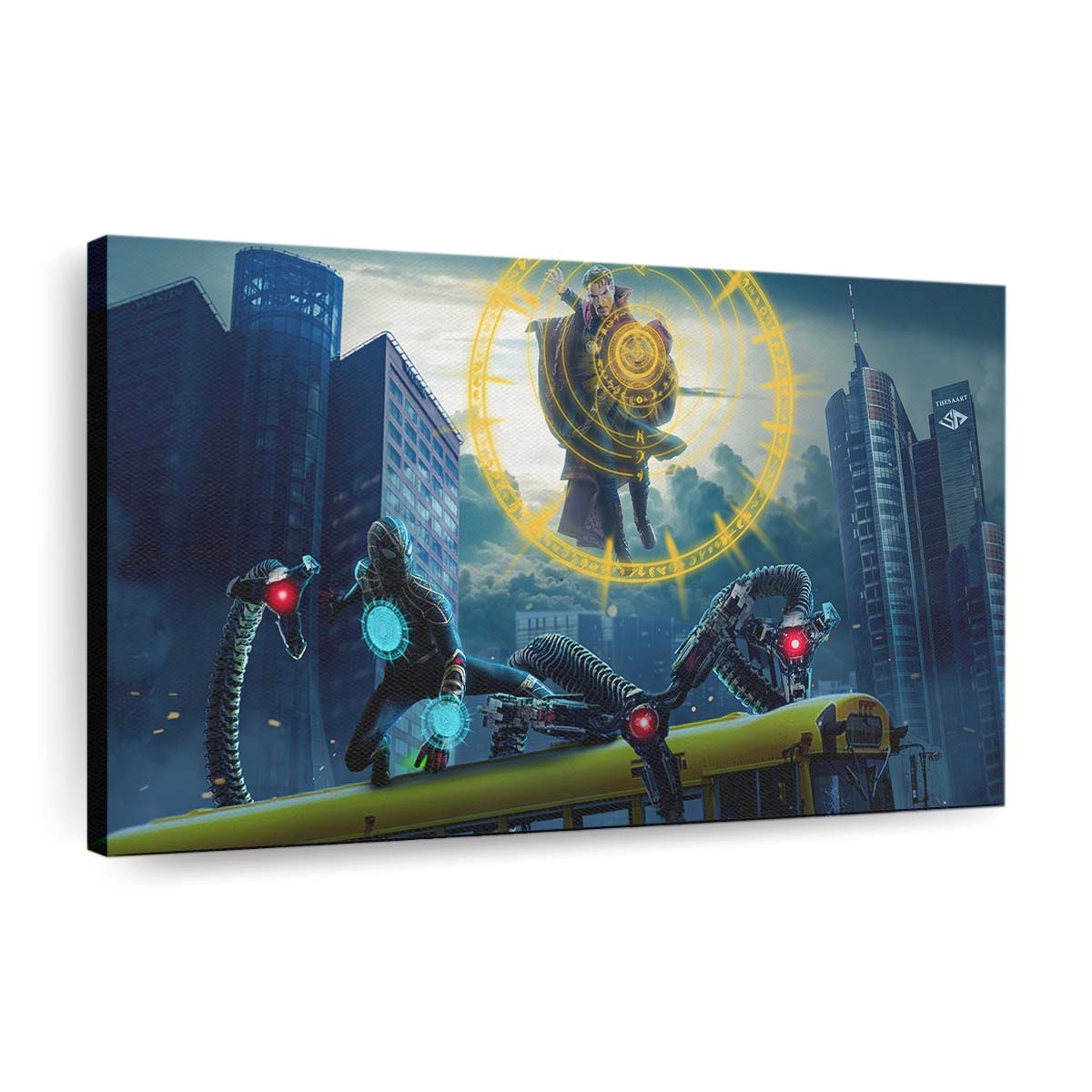 Spider Man: No Way Home Concept Arts Leinwandbild - Wanddeko