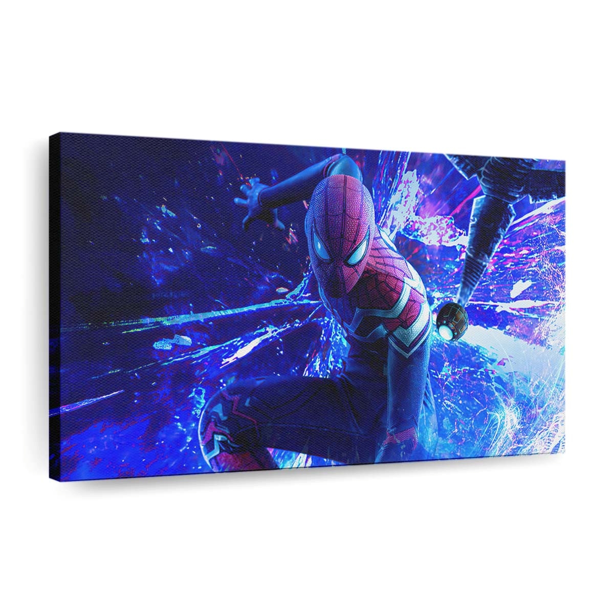 Spider Man: No Way Home Doctor Octopus Fight Leinwandbild - Wanddeko