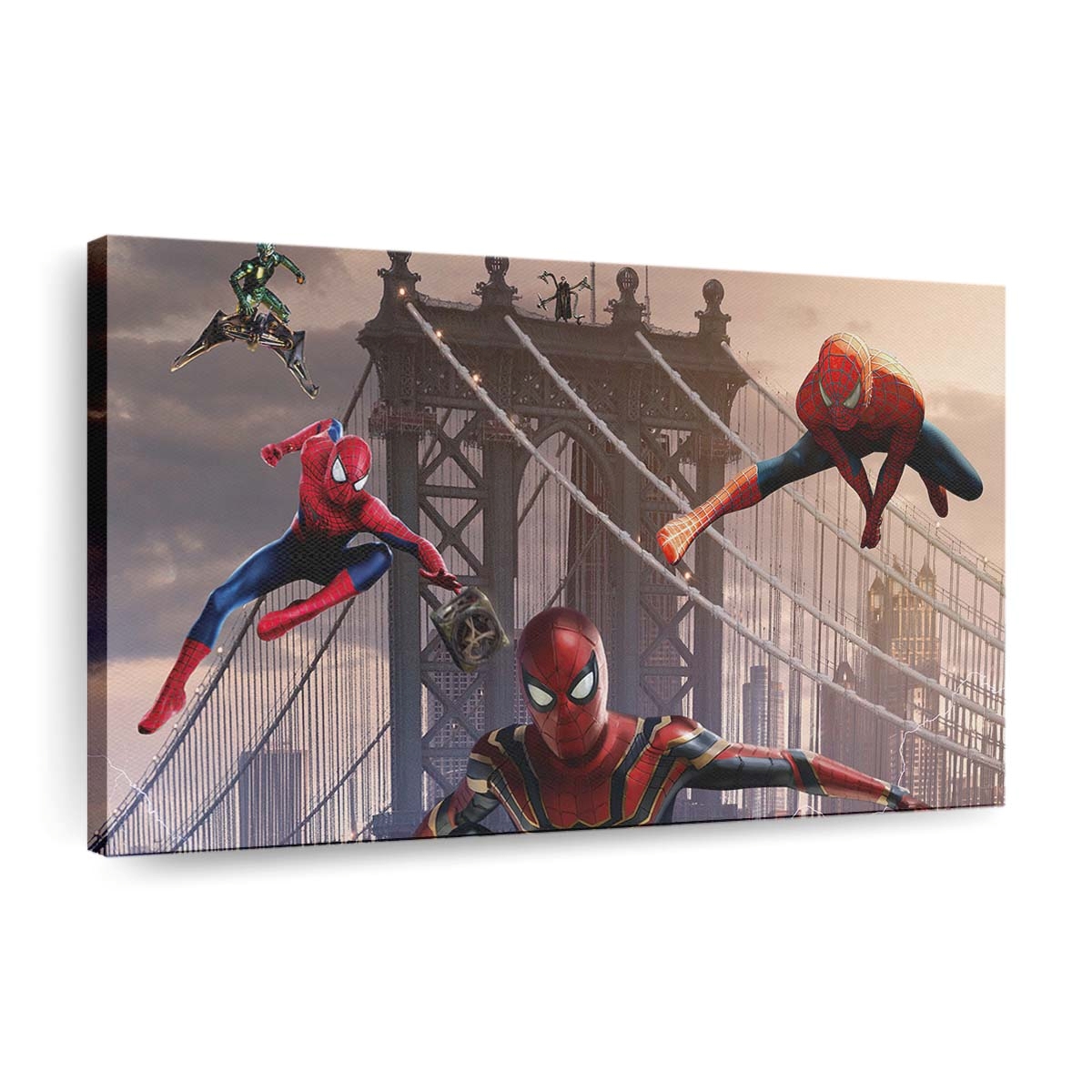 Spider Man: No Way Home Fan Art 2 Leinwandbild - Wanddeko