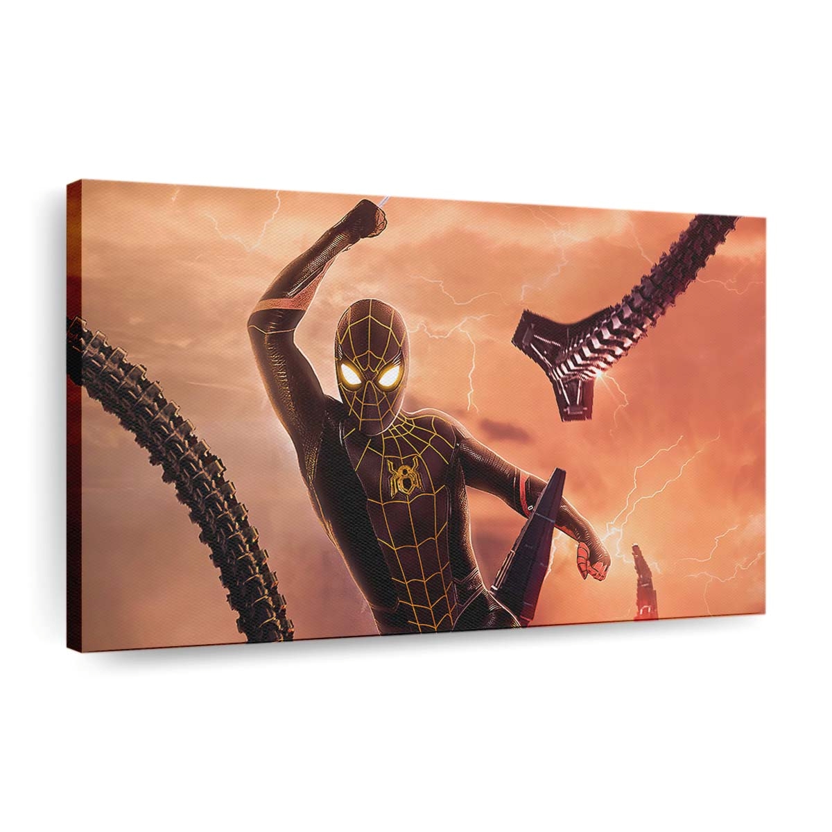 Spider Man: No Way Home Marvel Fan Art Leinwandbild - Wanddeko