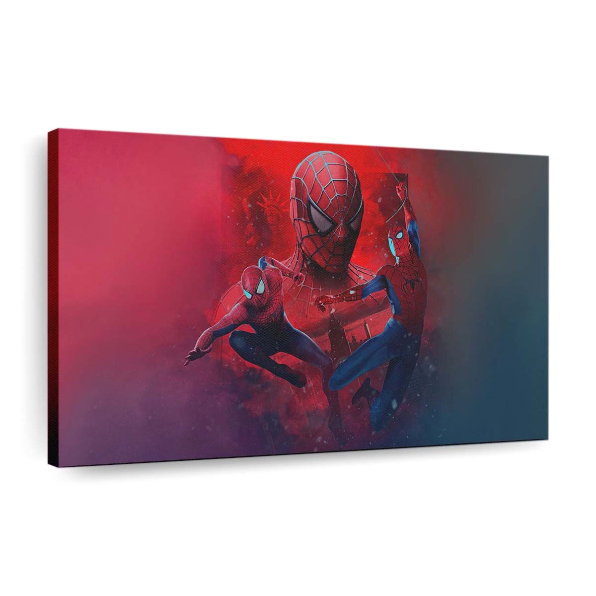 Spider Man: No Way Home Movie Poster Leinwandbild - Wanddeko