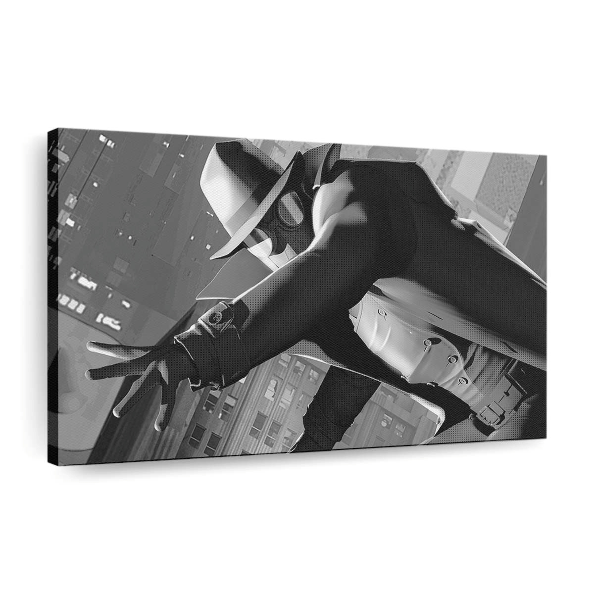 Spider Man Noir 2 Leinwandbild - Wanddeko