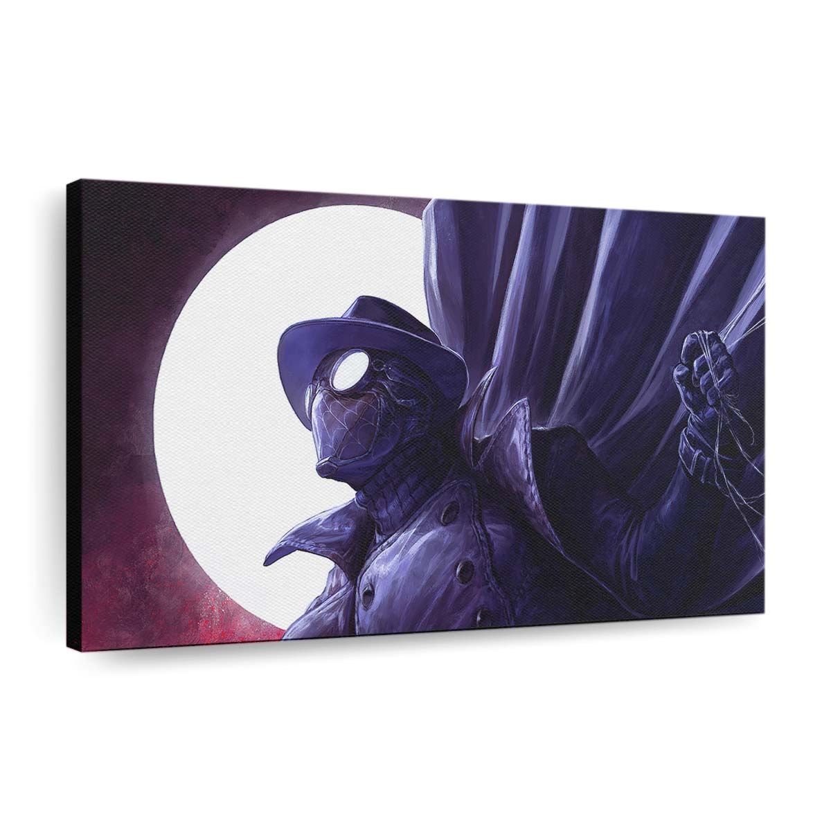 Spider Man Noir Cover Leinwandbild - Wanddeko