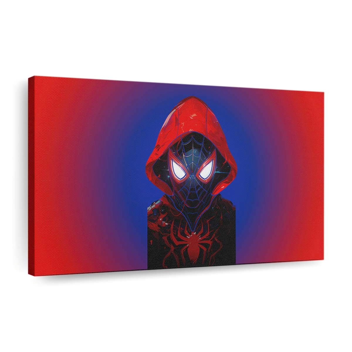 Spider Man Noir Minimal Leinwandbild - Wanddeko