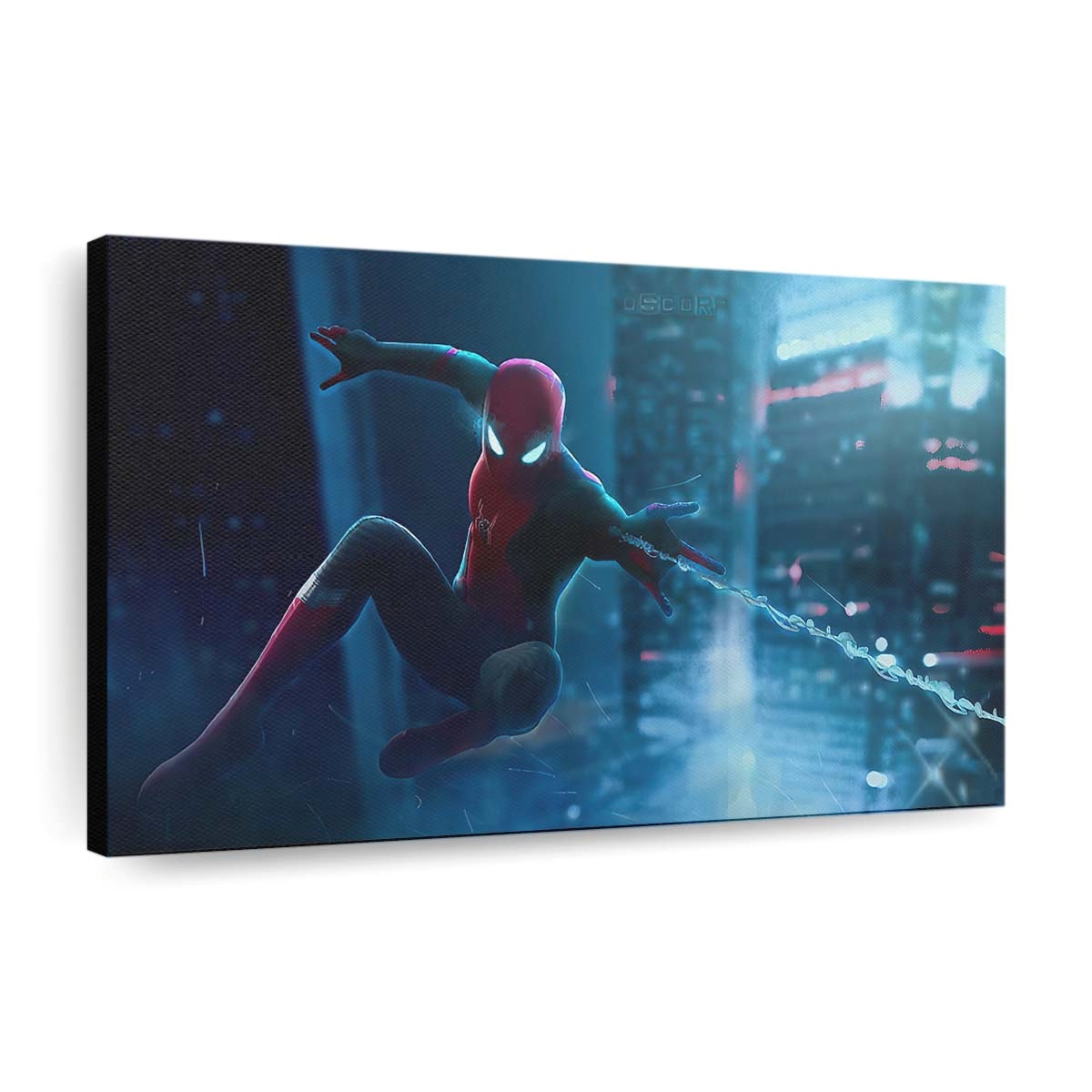 Spider Man Oscorp Leinwandbild - Wanddeko