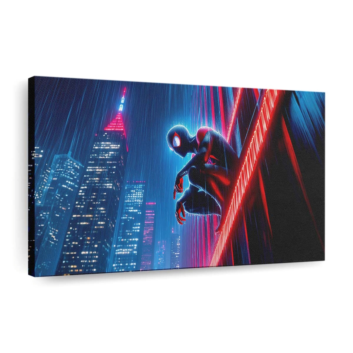 Spider Man Rain Or Shine Leinwandbild - Wanddeko