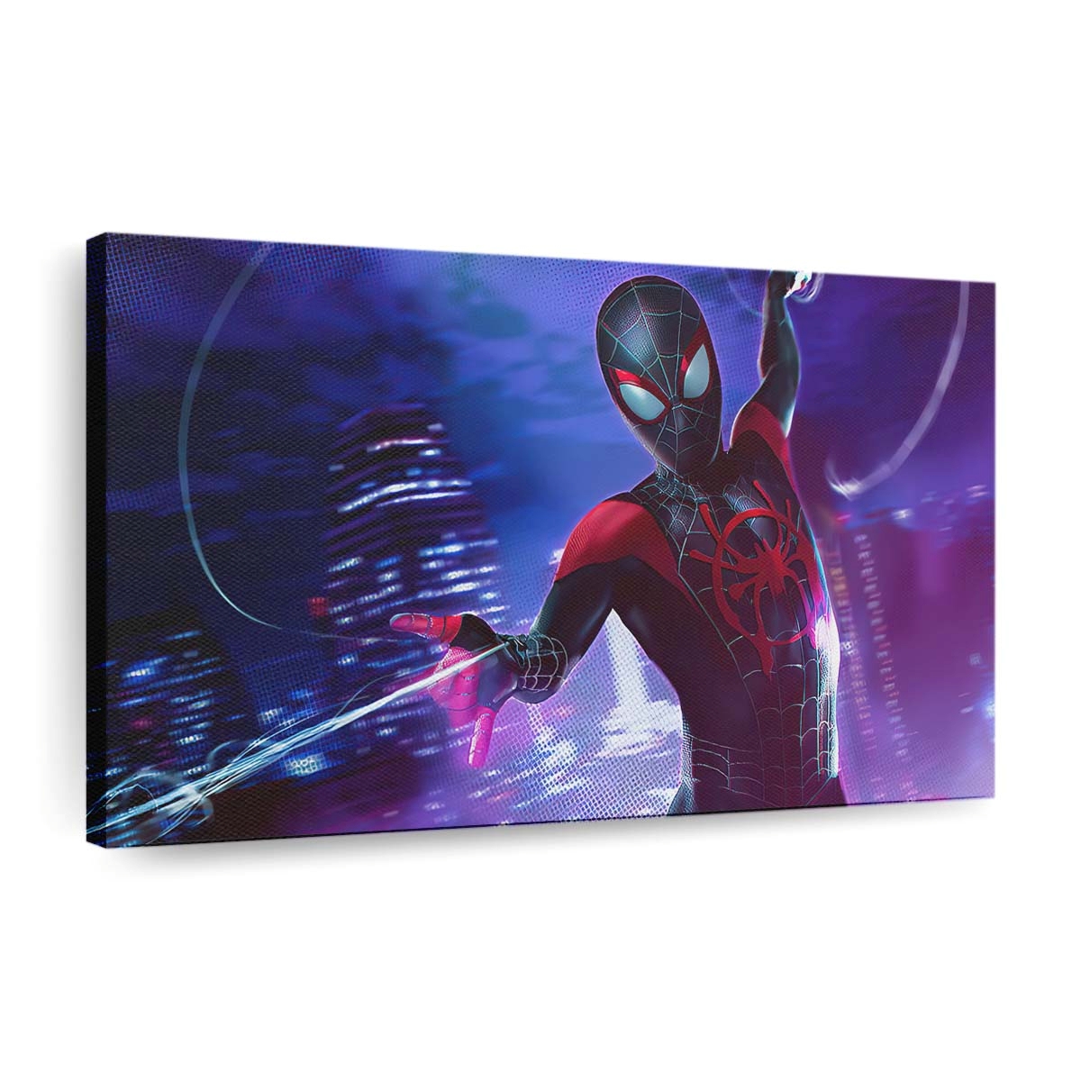 Spider Man Red Leinwandbild - Wanddeko