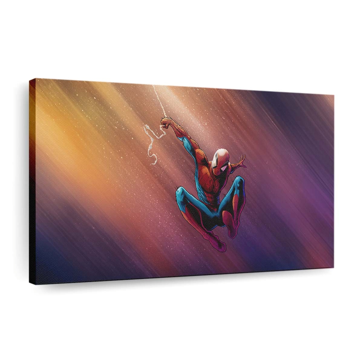 Spider Man Sketchy Adventures Leinwandbild - Wanddeko