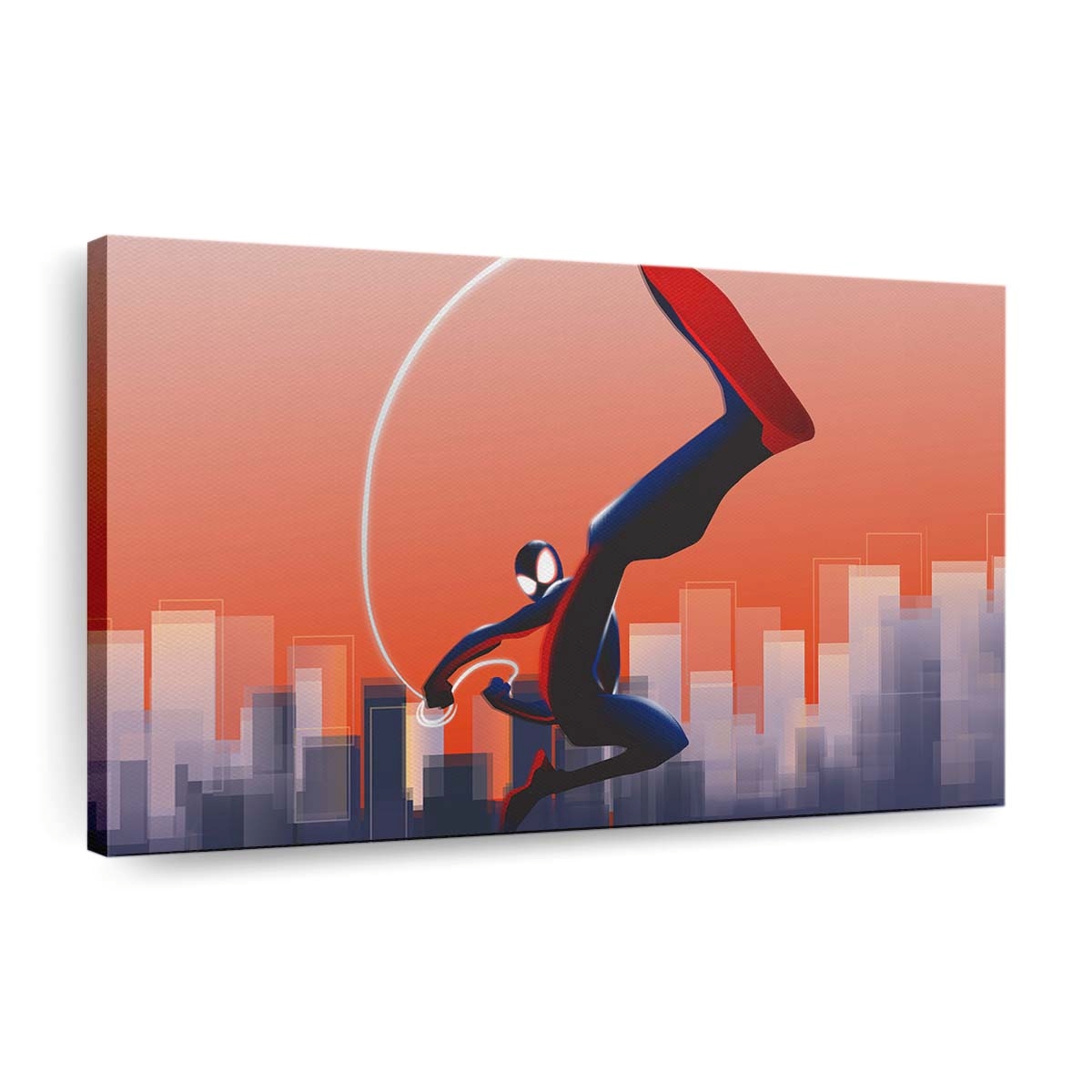 Spider Man Swinger Leinwandbild - Wanddeko