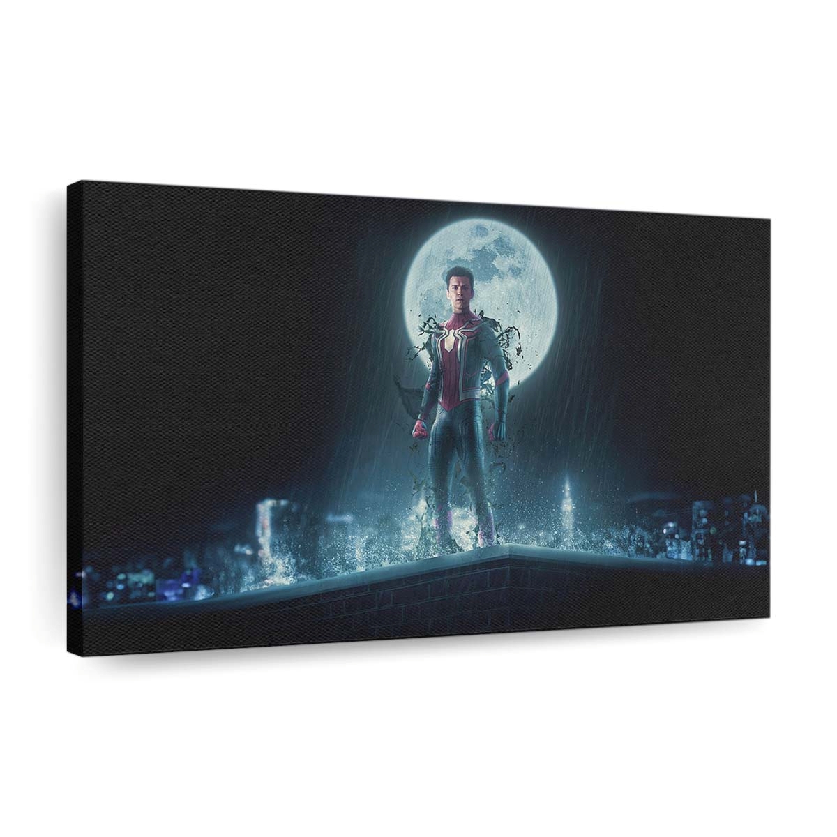 Spider Man Der Nachtbeschützer Leinwandbild - Wanddeko