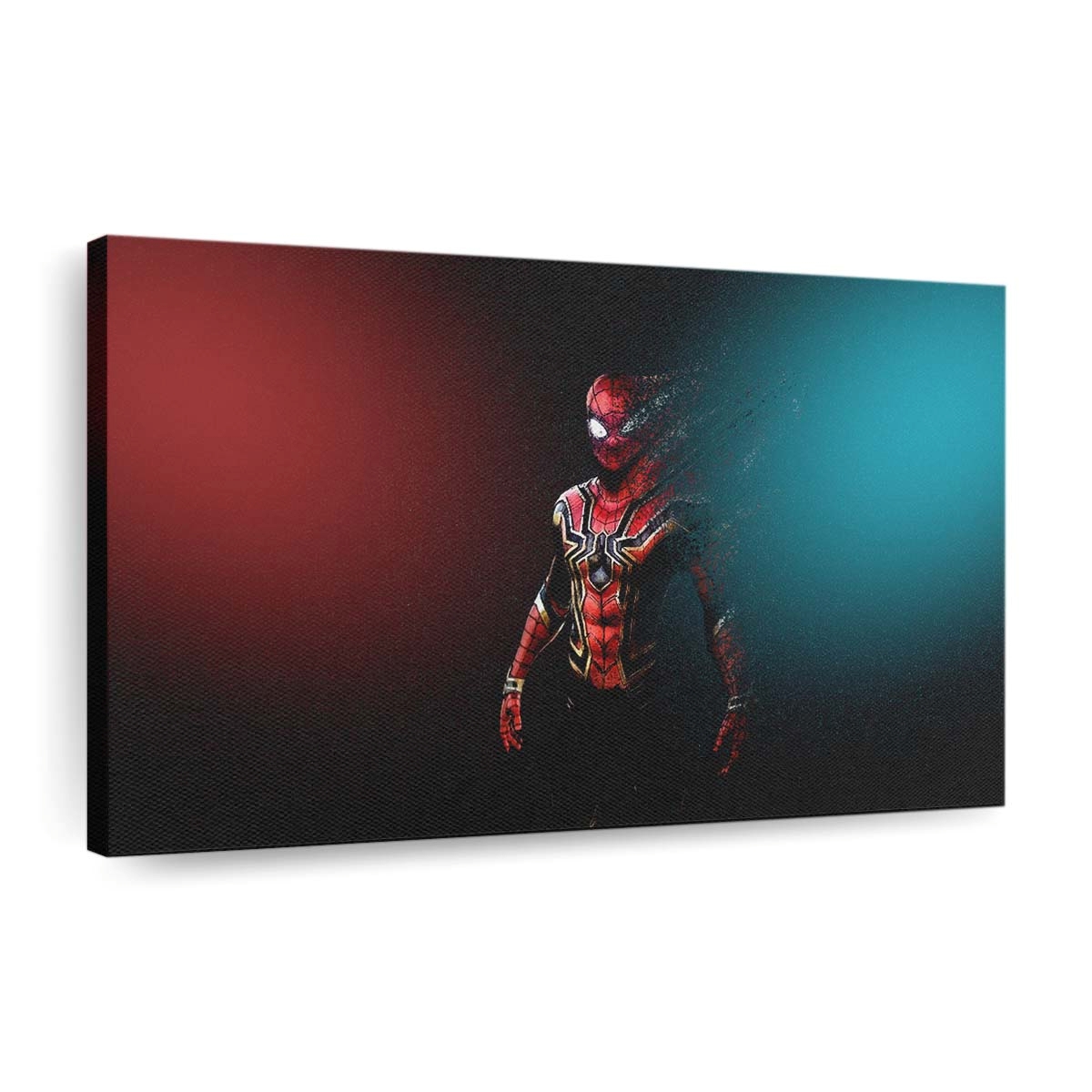 Spider Man verwandelt sich in Staub Leinwandbild - Wanddeko