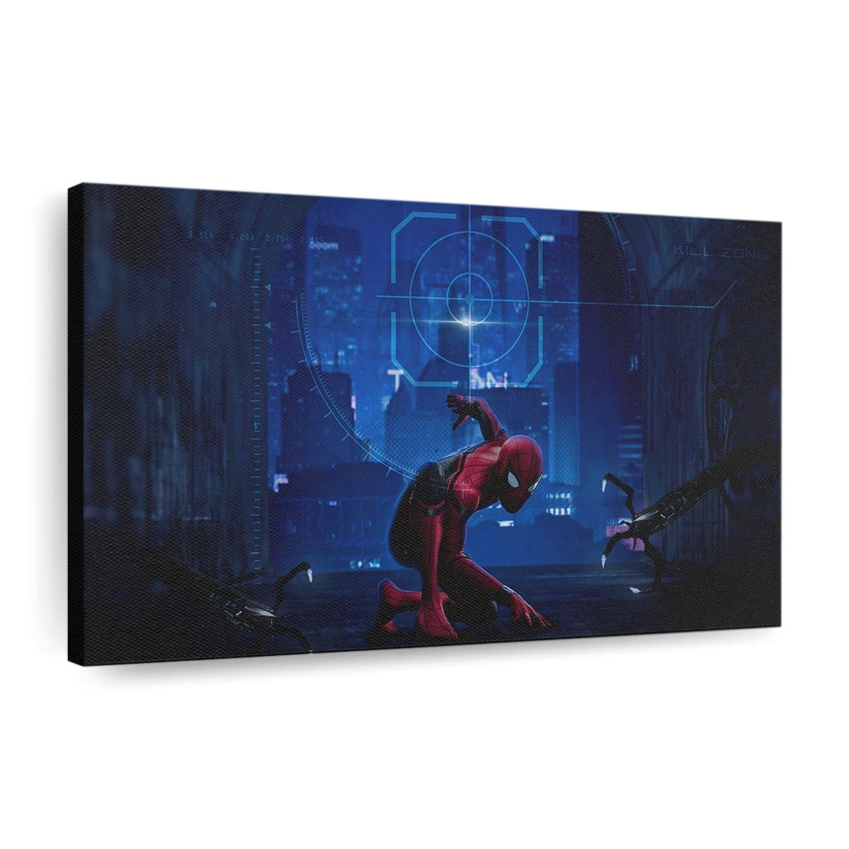 Spider Man gegen Doctor Octopus Leinwandbild - Wanddeko