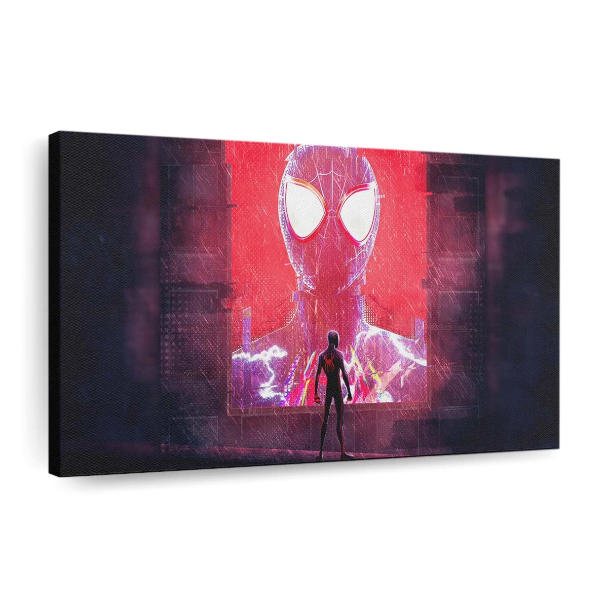 Spider Man gesucht Leinwandbild - Wanddeko