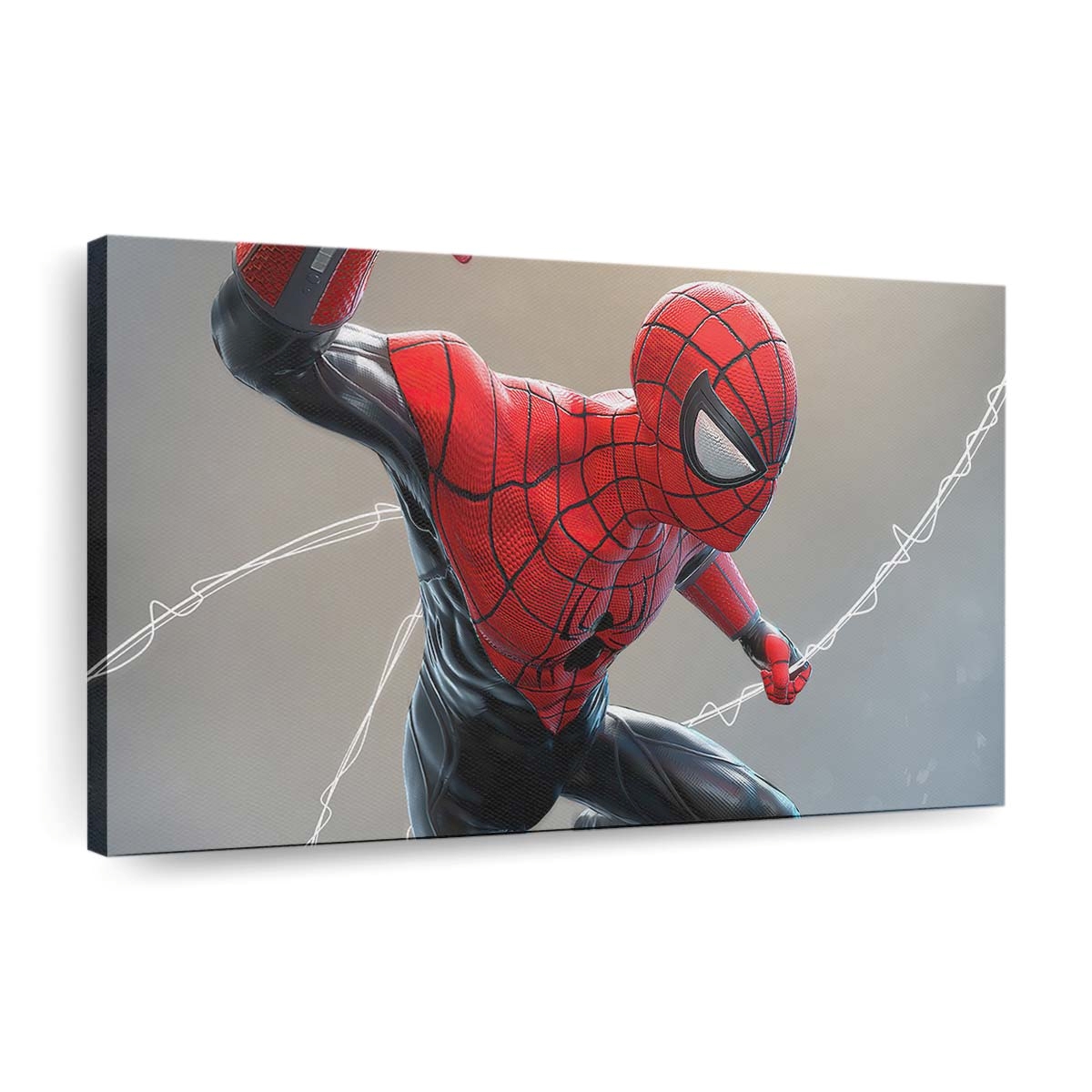 Spider Man Netz Leinwandbild - Wanddeko