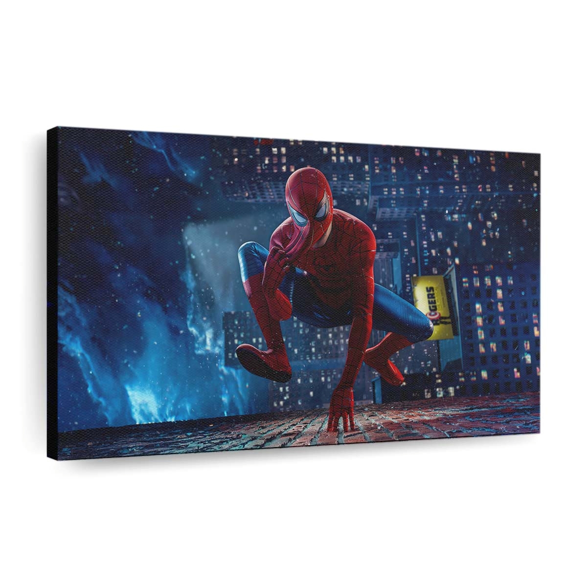 Spider Man Netz der Wunder Leinwandbild - Wanddeko