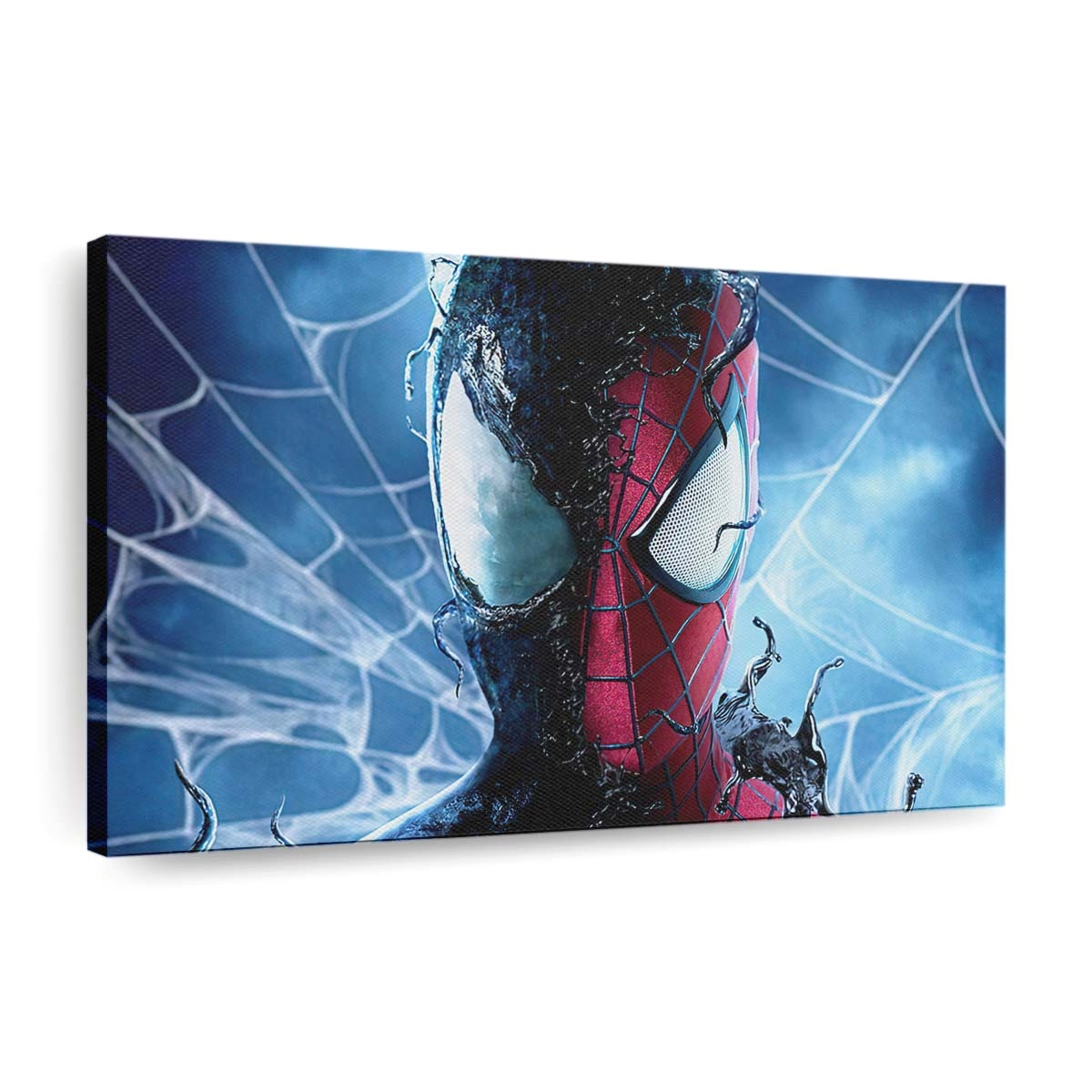 Spider Man mit dem Symbionten Leinwandbild - Wanddeko