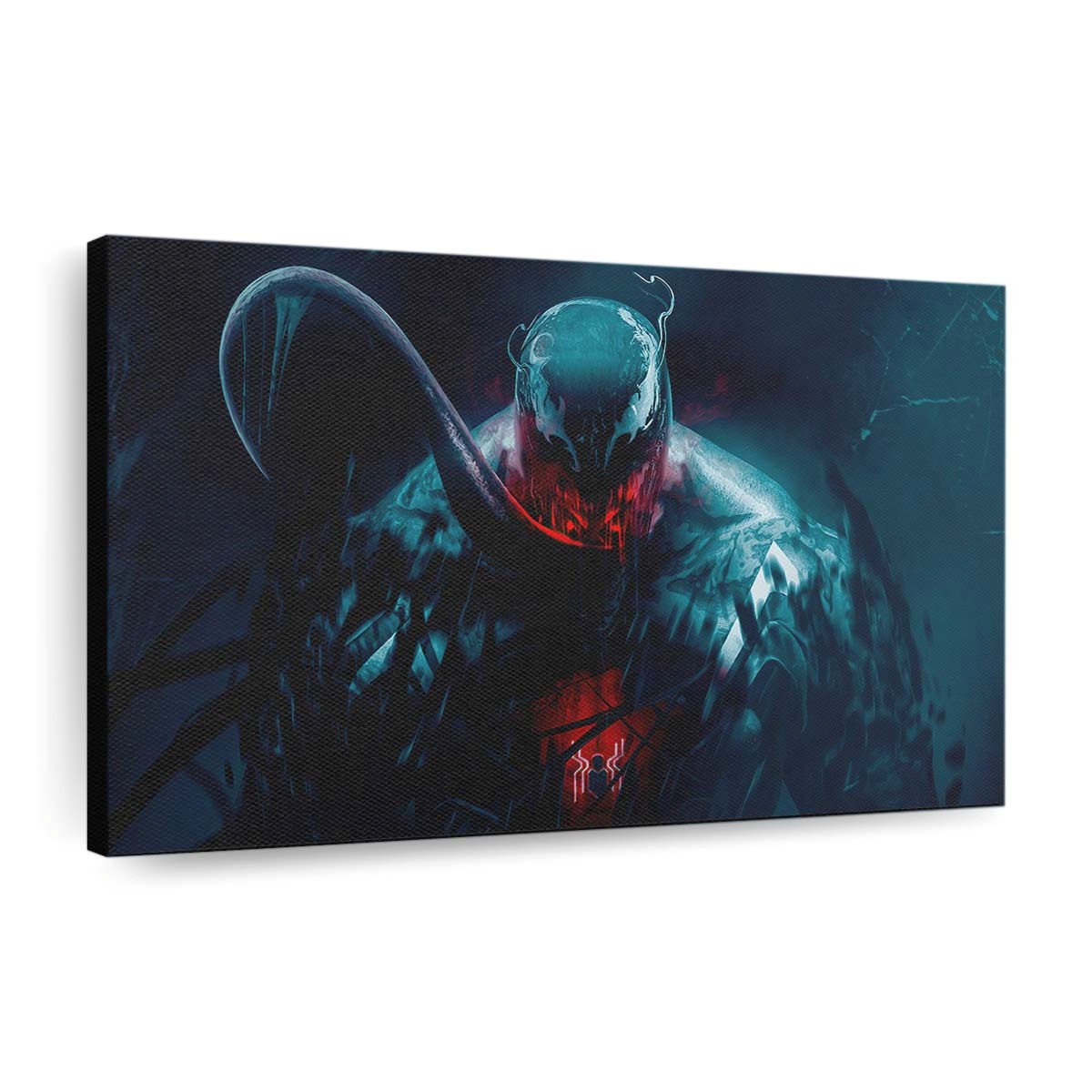 Spider Man X Venom Leinwandbild - Wanddeko
