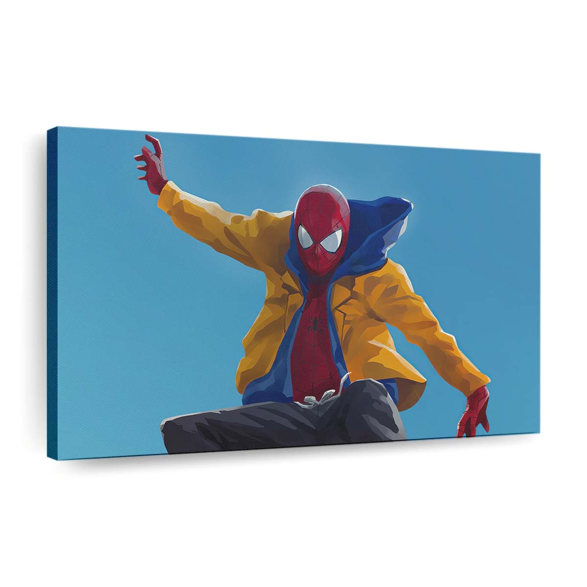 Spider Man Yellow Jacket Leinwandbild - Wanddeko