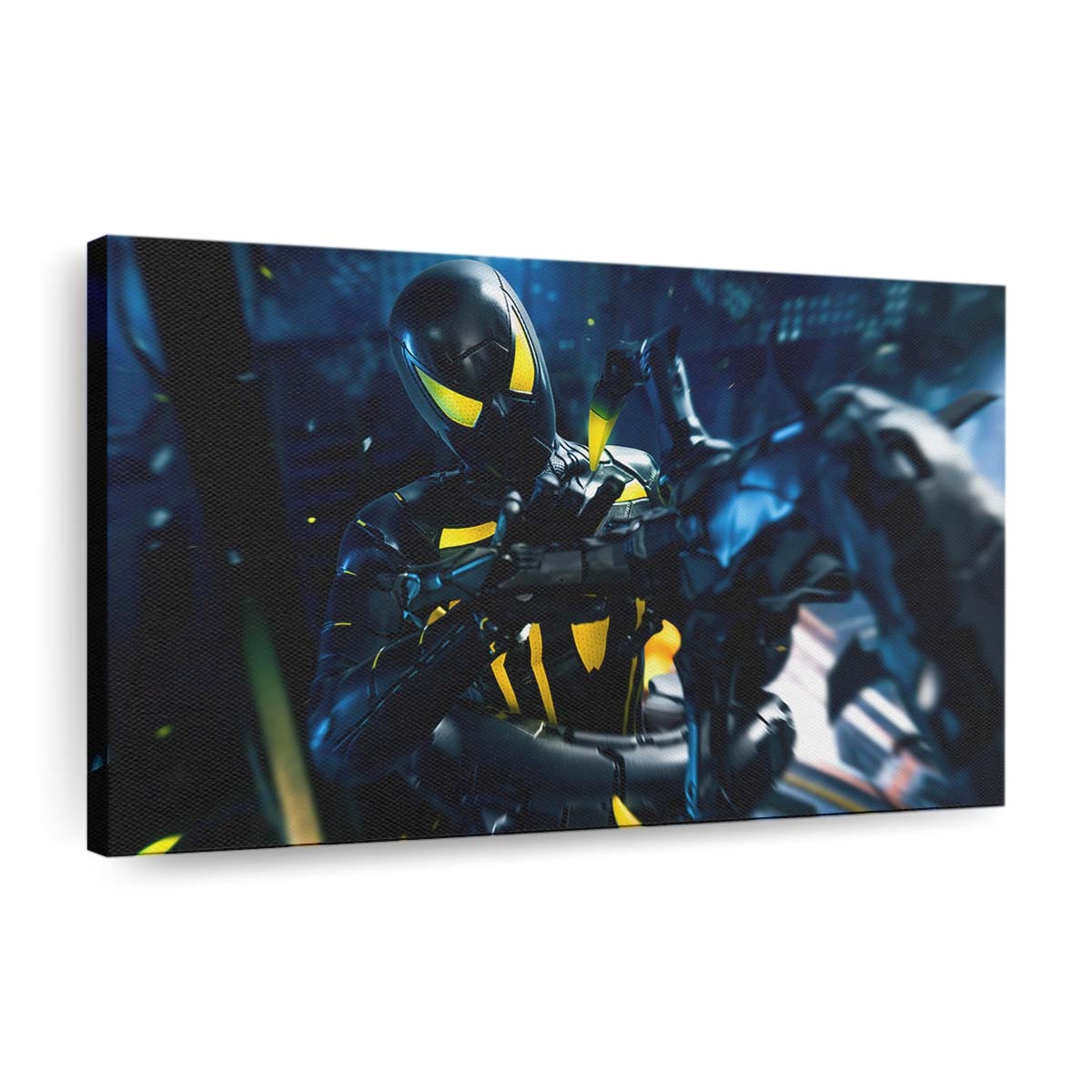 Spider Man Anti Ock Anzug Design Leinwandbild - Wanddeko