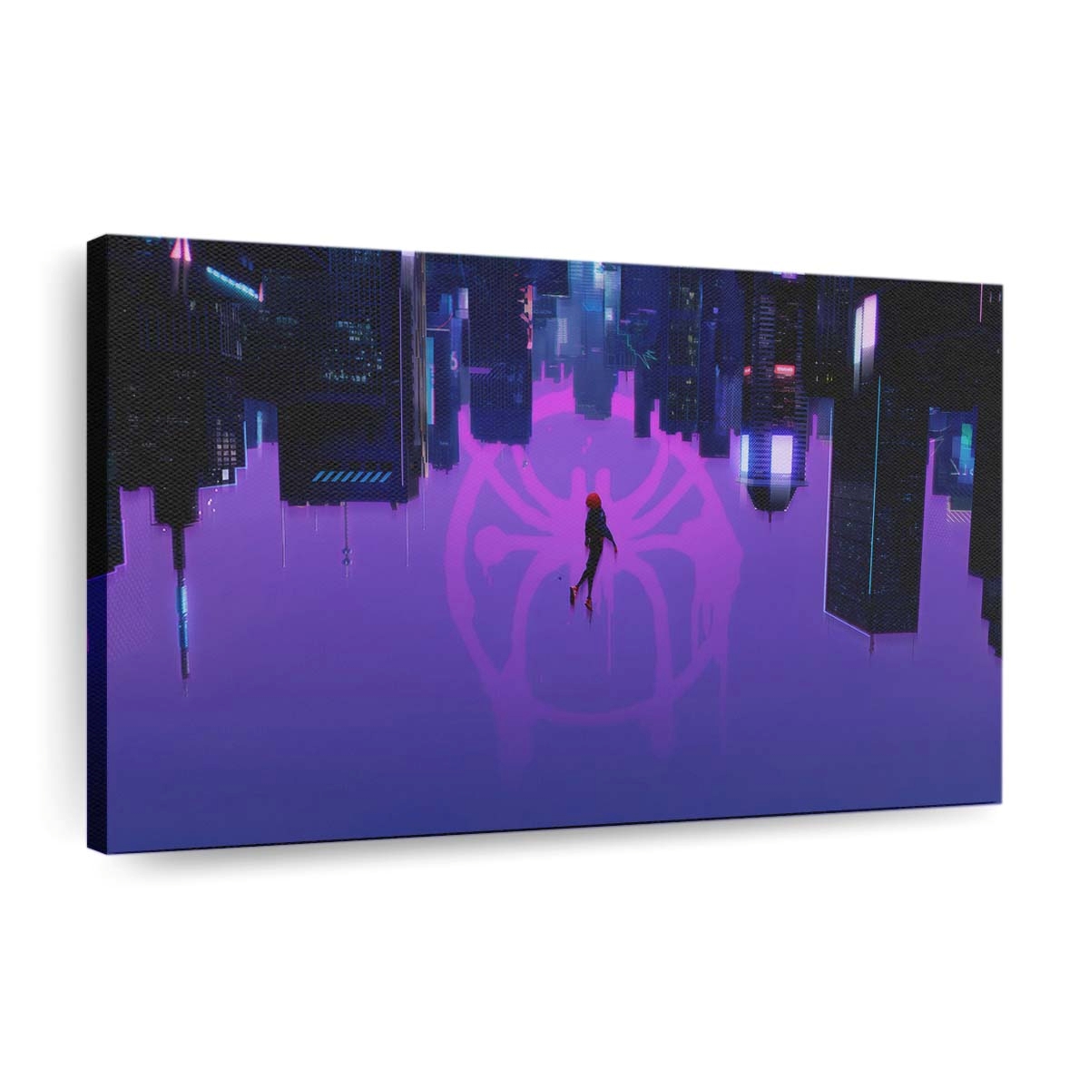 Spider Verse New Artwork Leinwandbild - Wanddeko