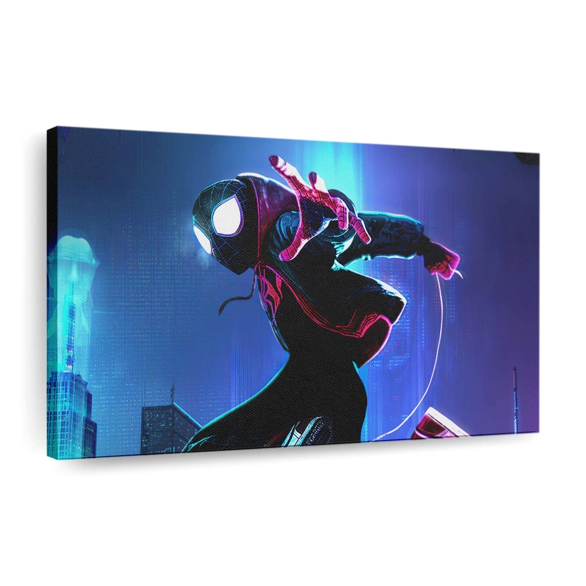 Spider Verse Newart Leinwandbild - Wanddeko