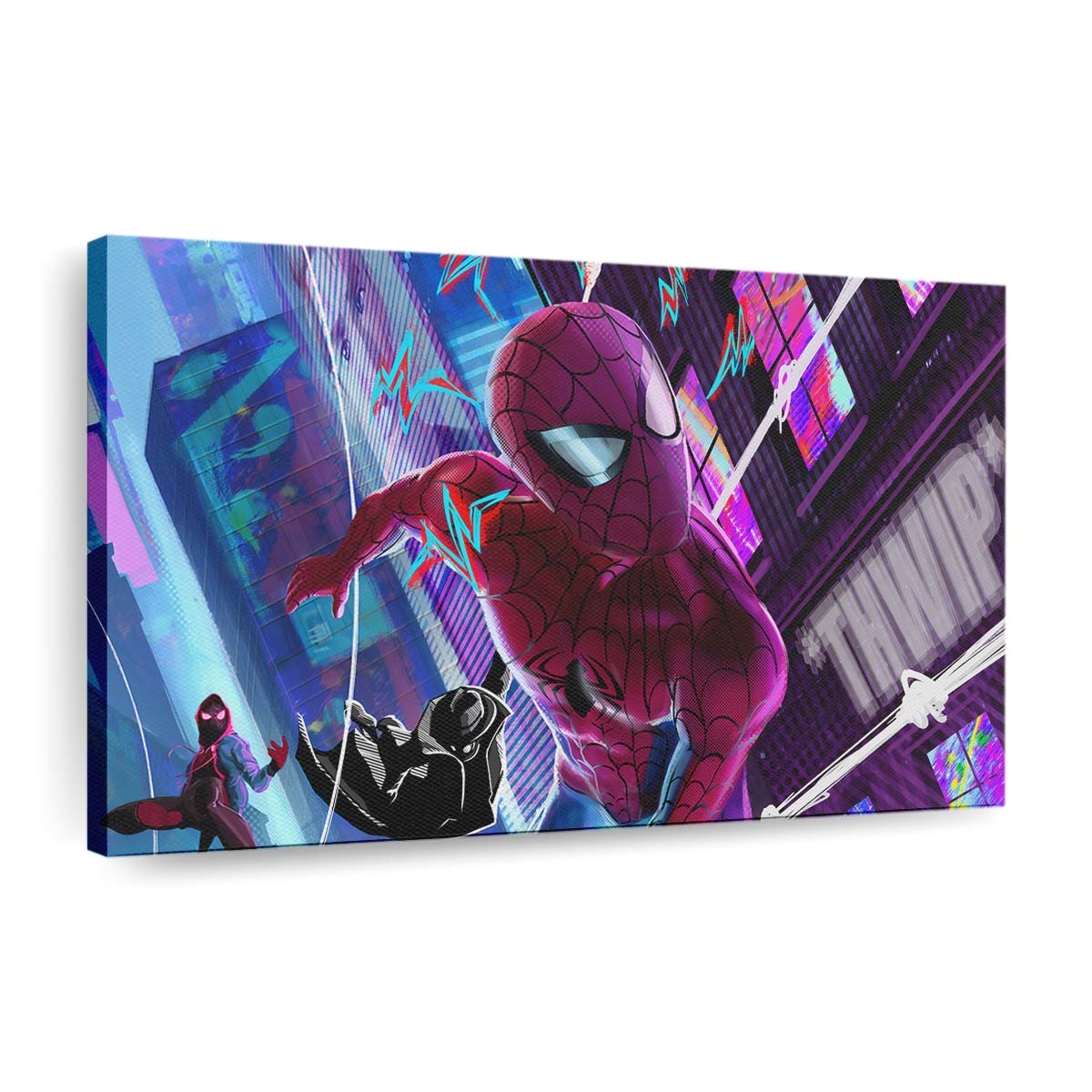 Spider Verse Gang Leinwandbild - Wanddeko