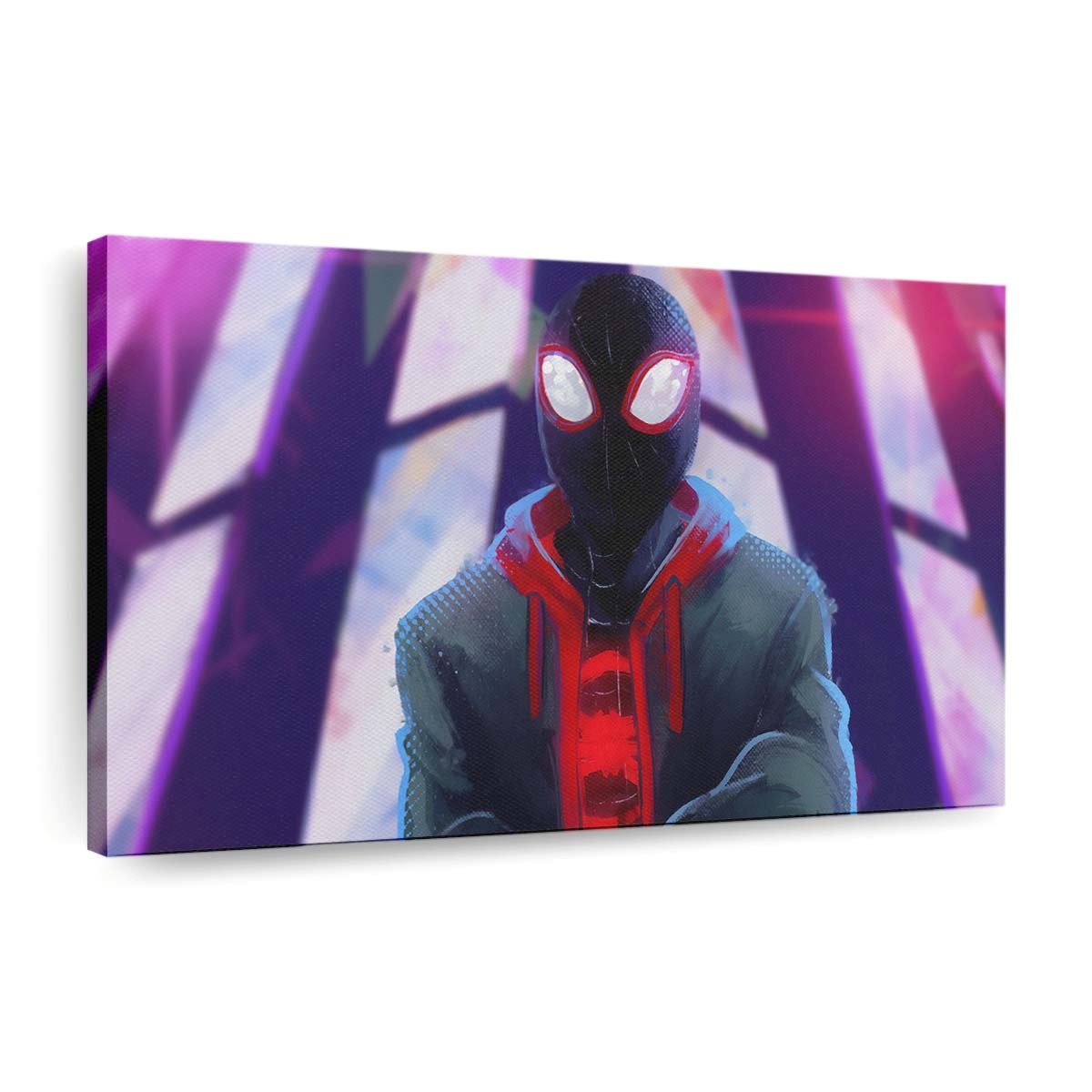 Spider Verse Neue Kunst Leinwandbild - Wanddeko