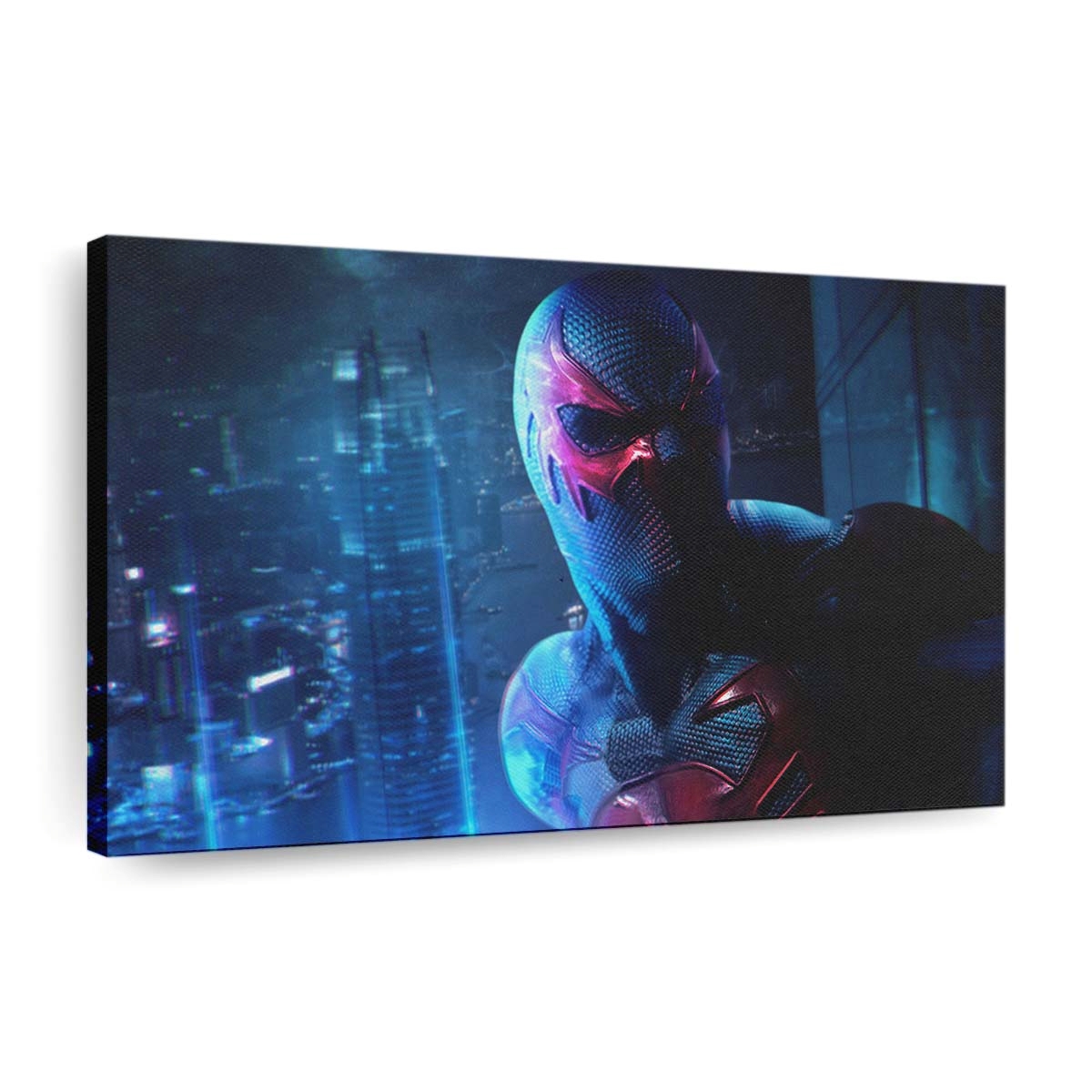 Spider Verse Spider Man 2077 Leinwandbild - Wanddeko