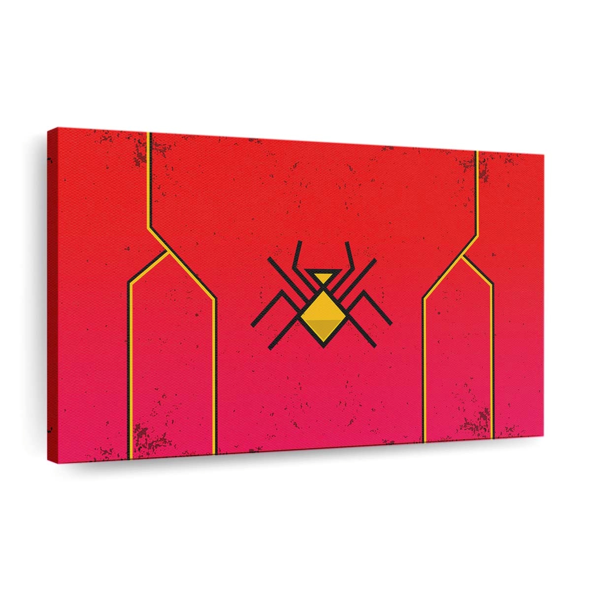 Spider Woman Logo Minimal Leinwandbild - Wanddeko