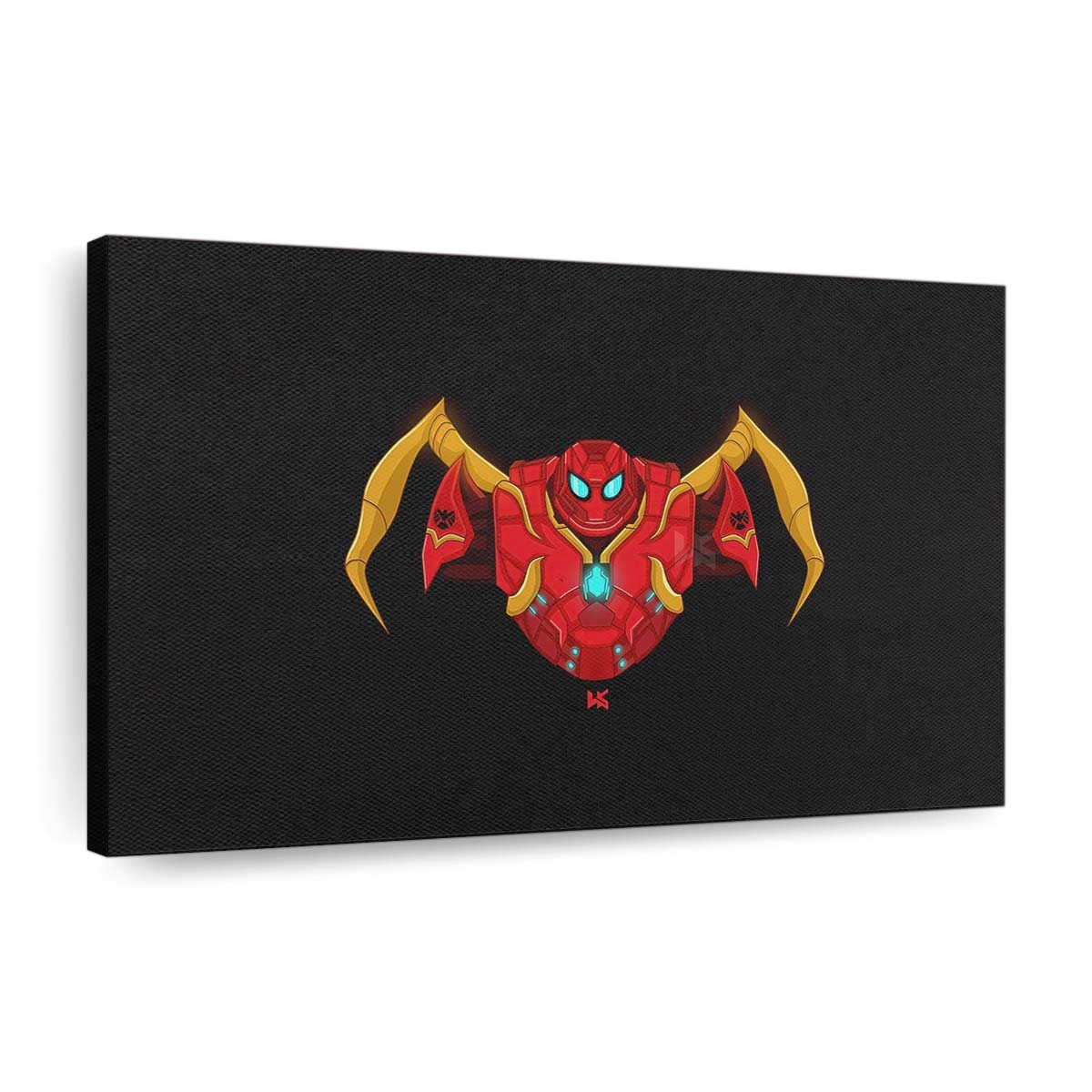 Spiderbuster Minimal Leinwandbild - Wanddeko