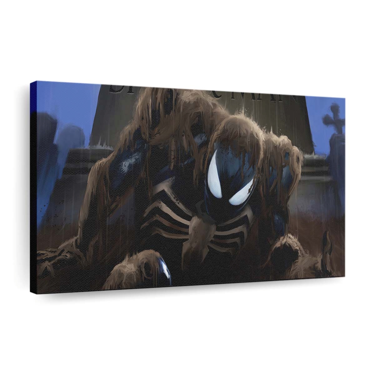 Spider Man 2 Black Spider Man Leinwandbild - Wanddeko