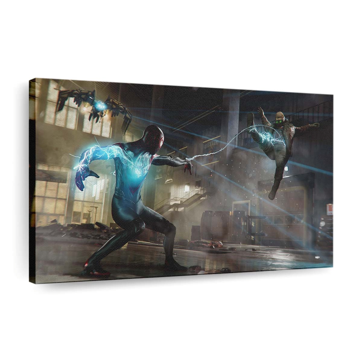 Spider Man 2 Spiel 2 Leinwandbild - Wanddeko