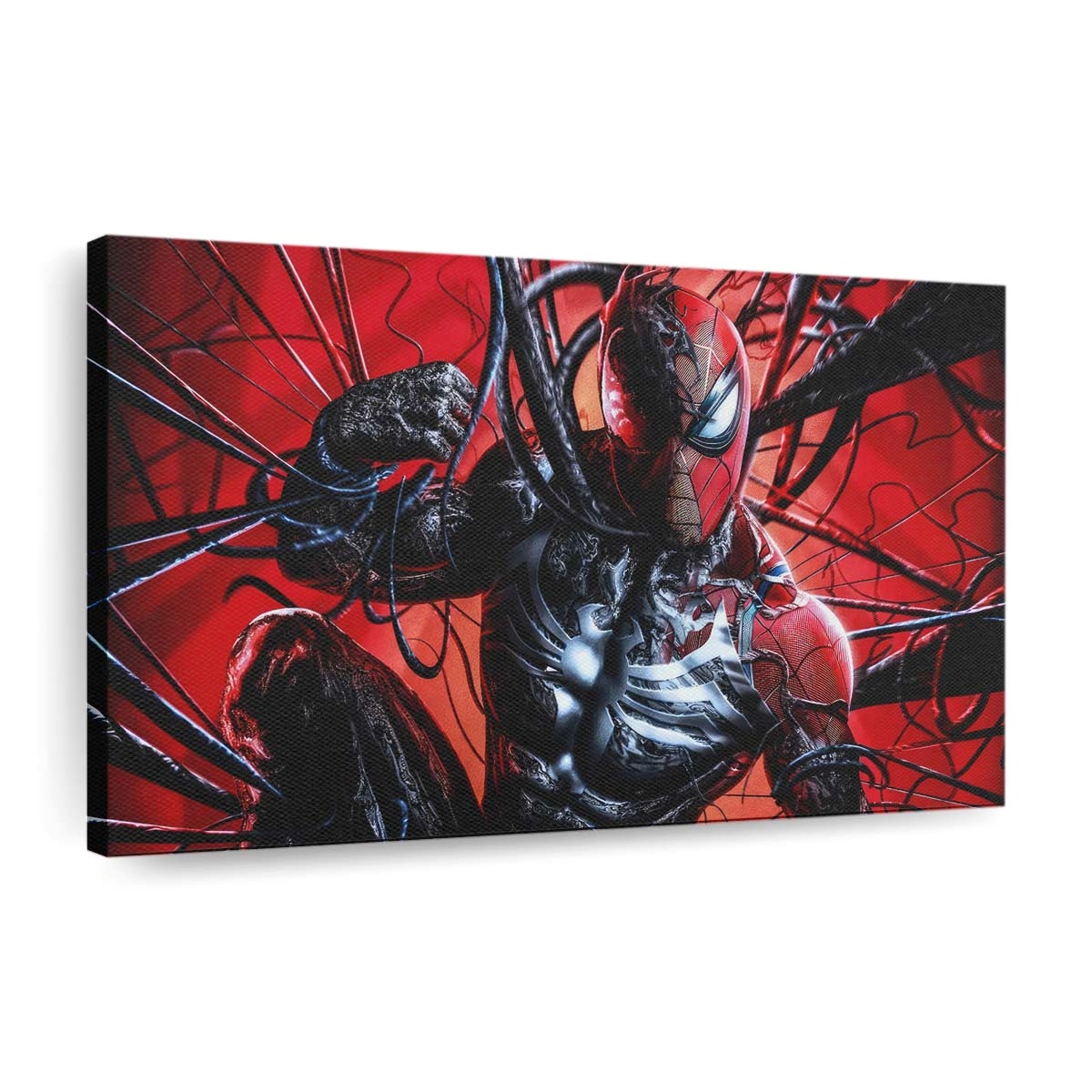 Spider Man 2 Symbiote Leinwandbild - Wanddeko