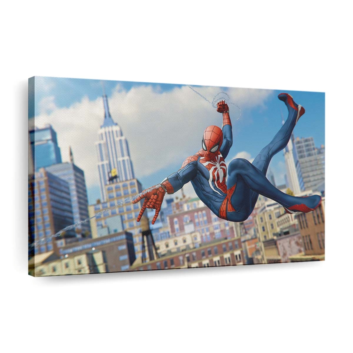 Spider Man 2018 Spiel 2 Leinwandbild - Wanddeko