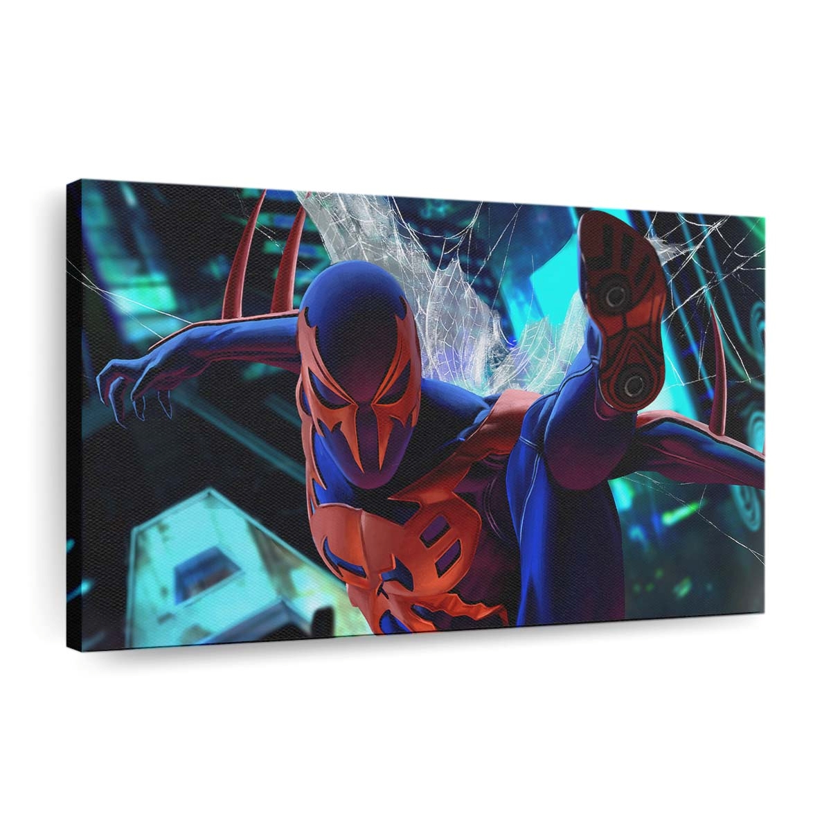 Spider Man 2099 Kunst 2 Leinwandbild - Wanddeko
