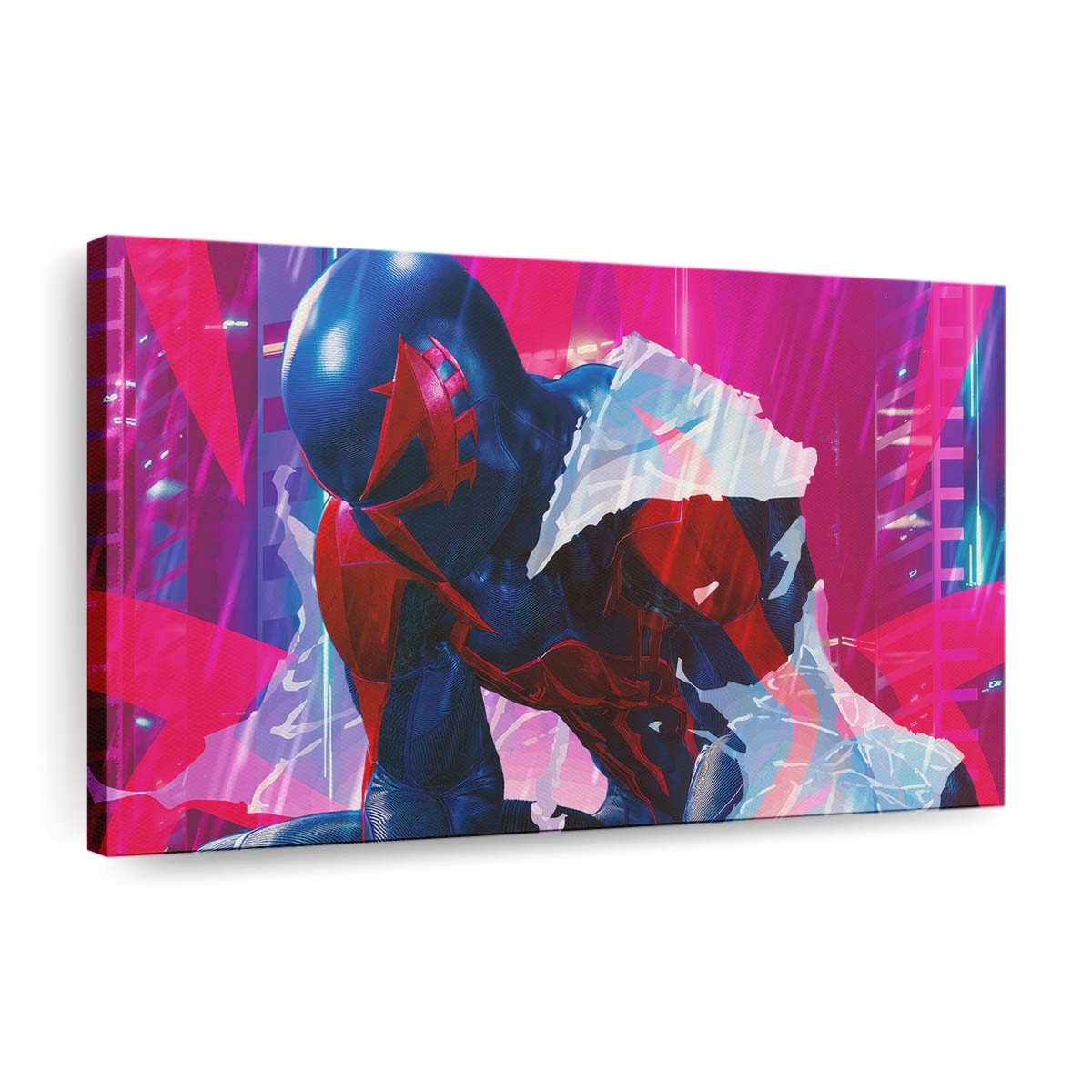 Spider Man 2099 Kunstwerk 2 Leinwandbild - Wanddeko
