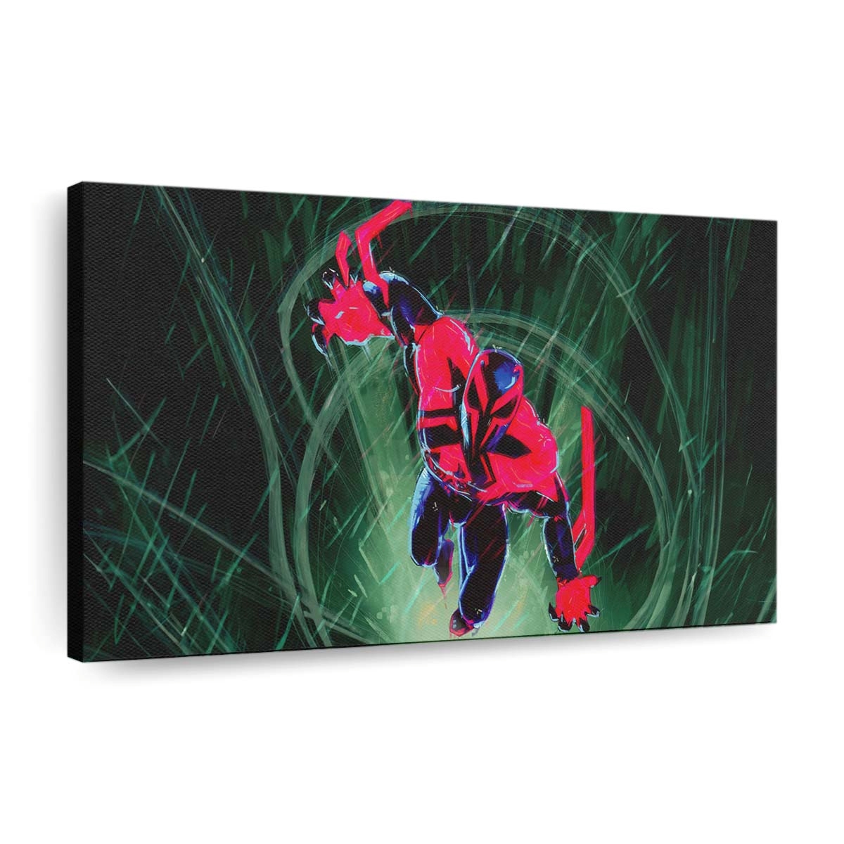 Spider Man 2099 Kunst 3 Leinwandbild - Wanddeko