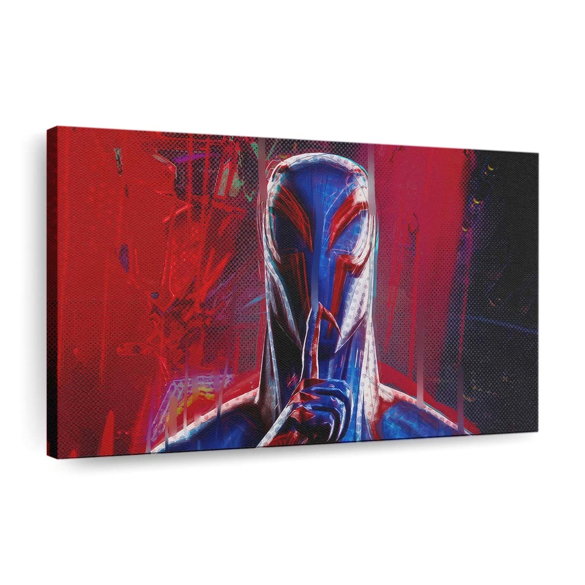 Spider Man 2099 Across The Spiderverse Leinwandbild - Wanddeko