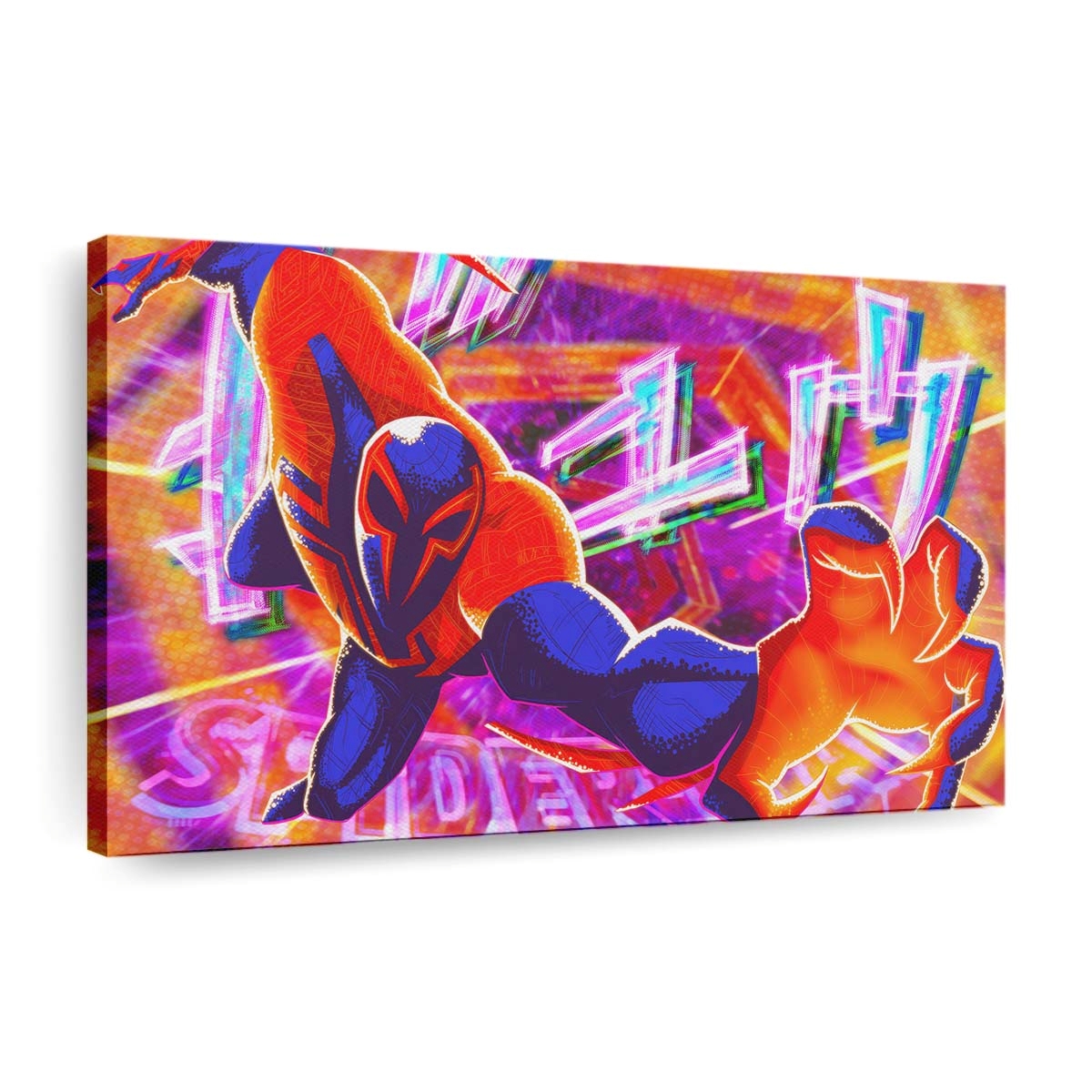 Spider Man 2099 alias Miguel O Hara Leinwandbild - Wanddeko