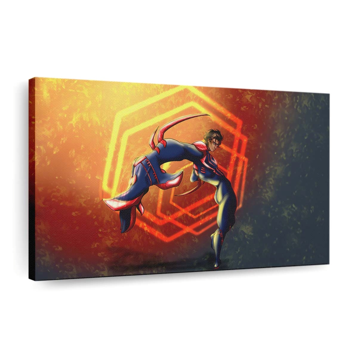 Spider Man 2099 Fan Made Leinwandbild - Wanddeko