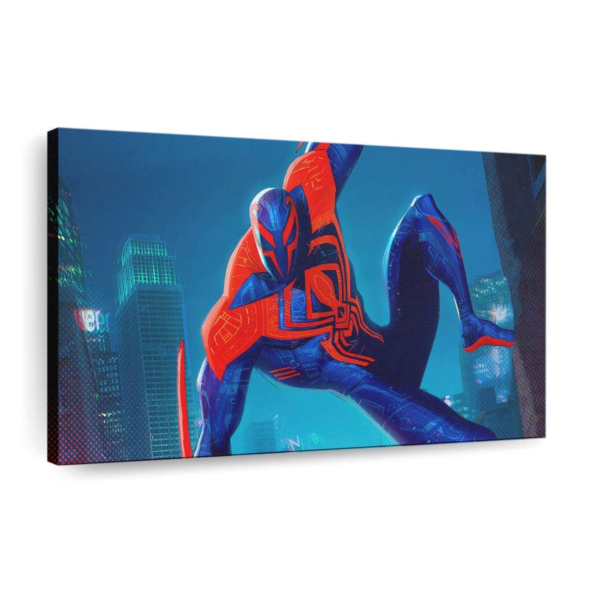 Spider Man 2099 in Spider Man: Across the Spider Verse 2023 Leinwandbild - Wanddeko