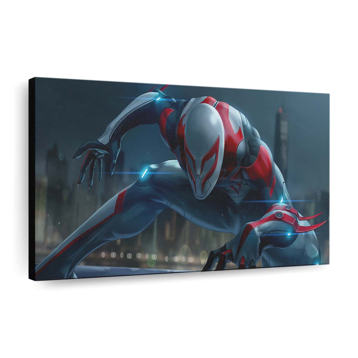 Spider Man 2099 Marel Future Fight Leinwandbild - Wanddeko