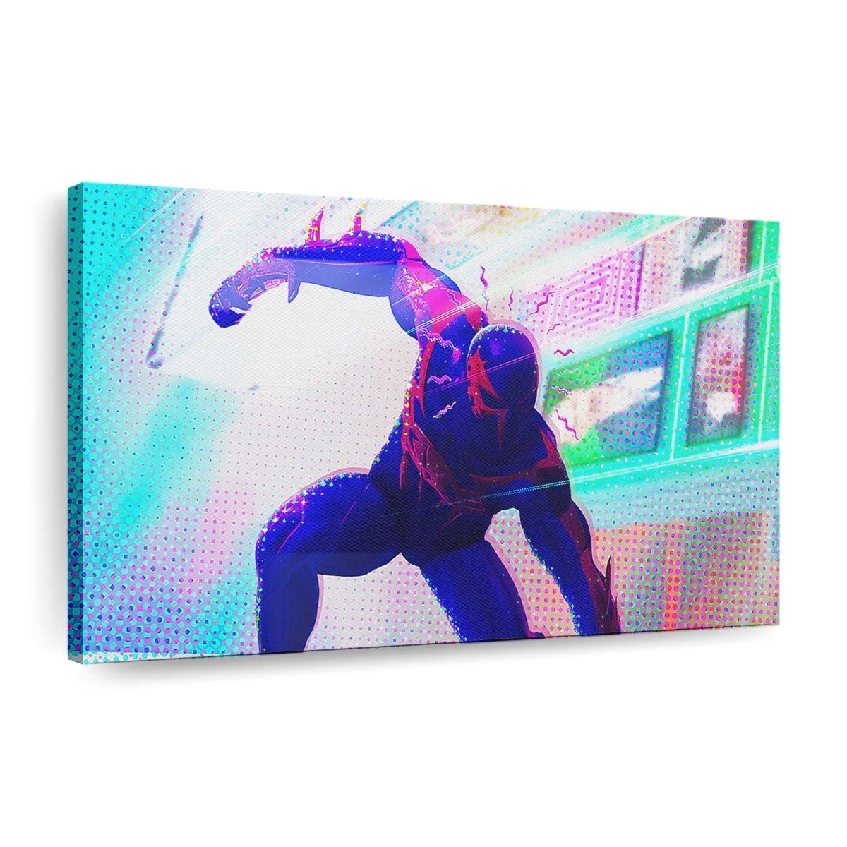 Spider Man 2099 Spider Verse 2 Leinwandbild - Wanddeko