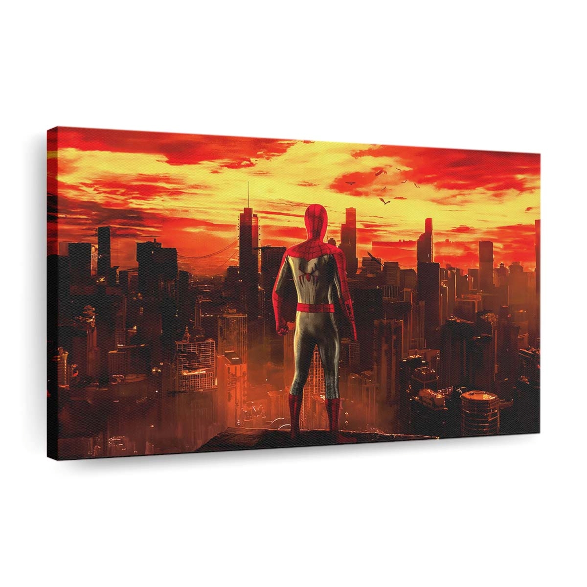 Spider Man 4 Konzeptkunst Leinwandbild - Wanddeko