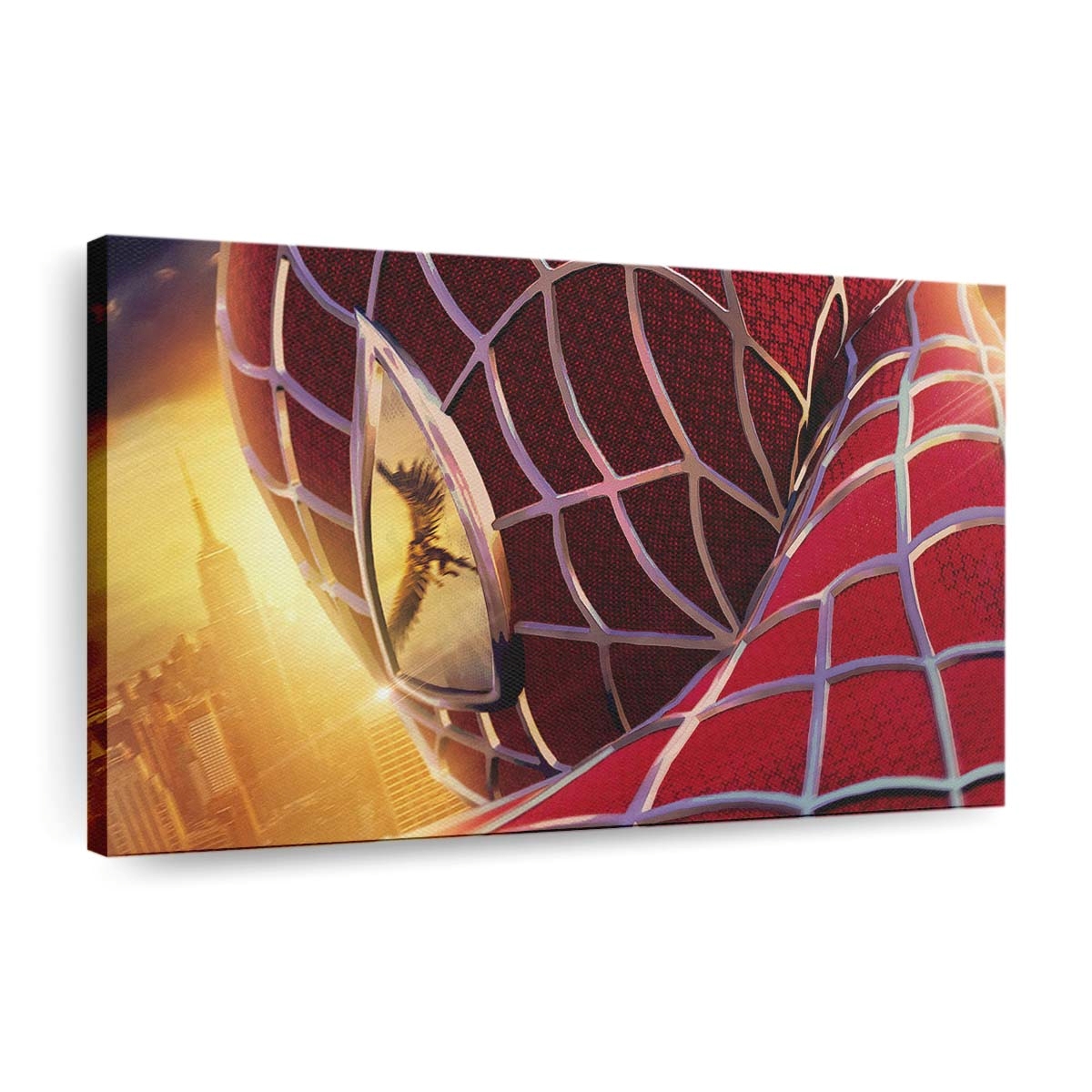 Spider Man 4 Poster Art Leinwandbild - Wanddeko