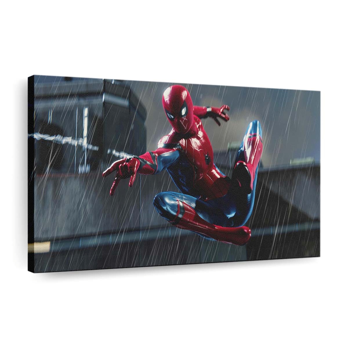 Spider Man 2018 Artwork Leinwandbild - Wanddeko